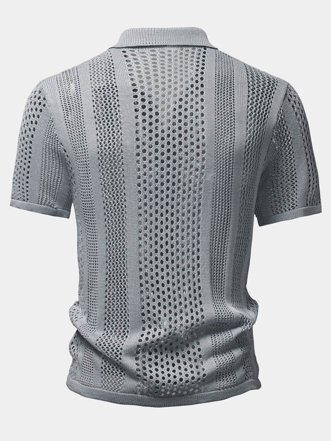 Crocheted Button Up Shirt - Image 8