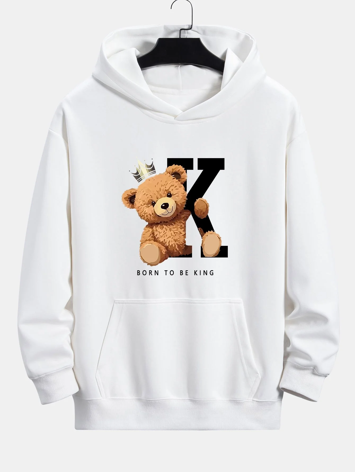 Crown King Bärenprint Relaxed Fit Hoodie - Image 2