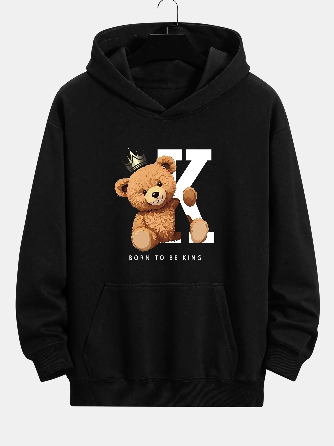 Crown King Bärenprint Relaxed Fit Hoodie - Image 3