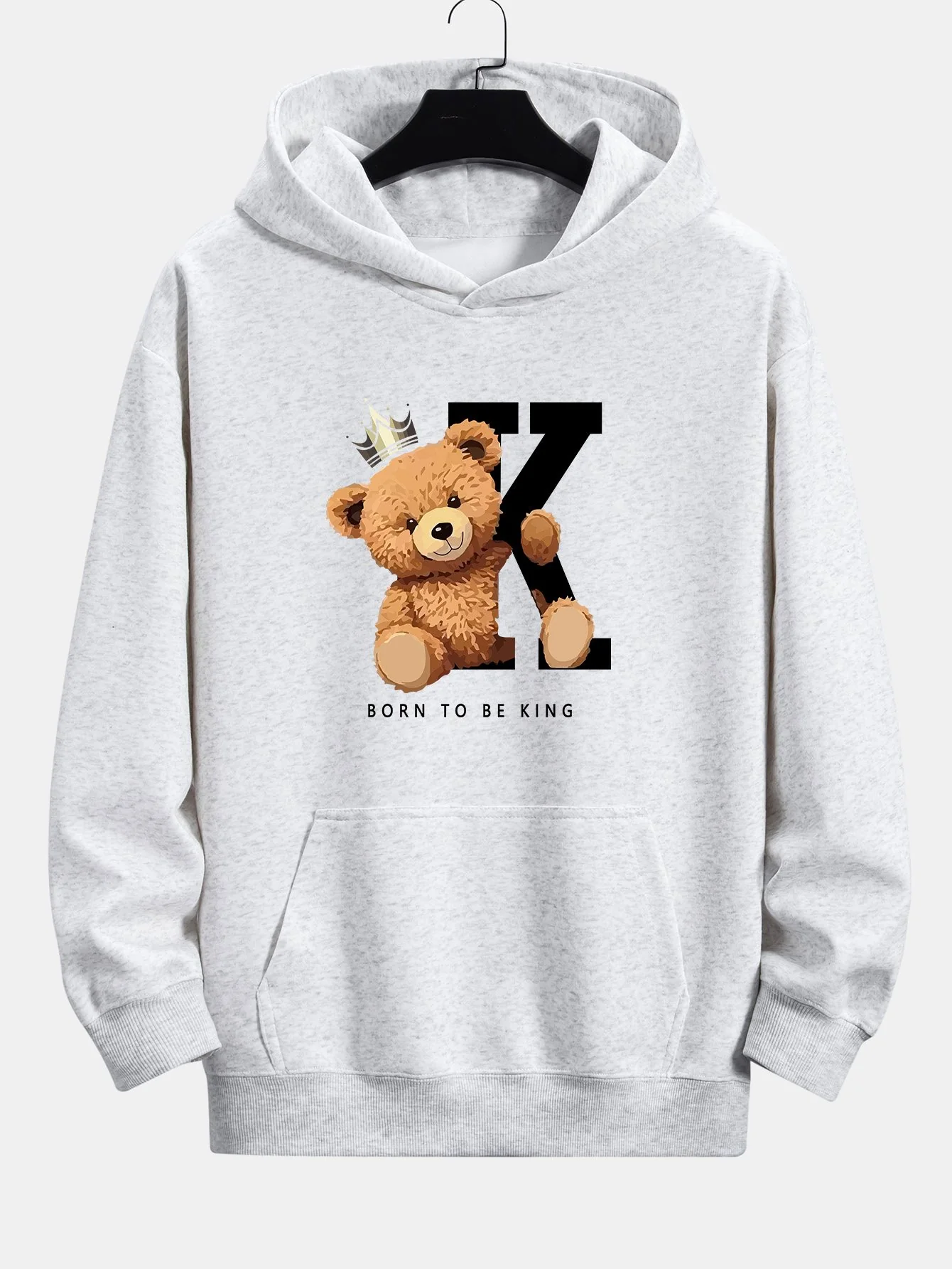 Crown King Bärenprint Relaxed Fit Hoodie - Image 5