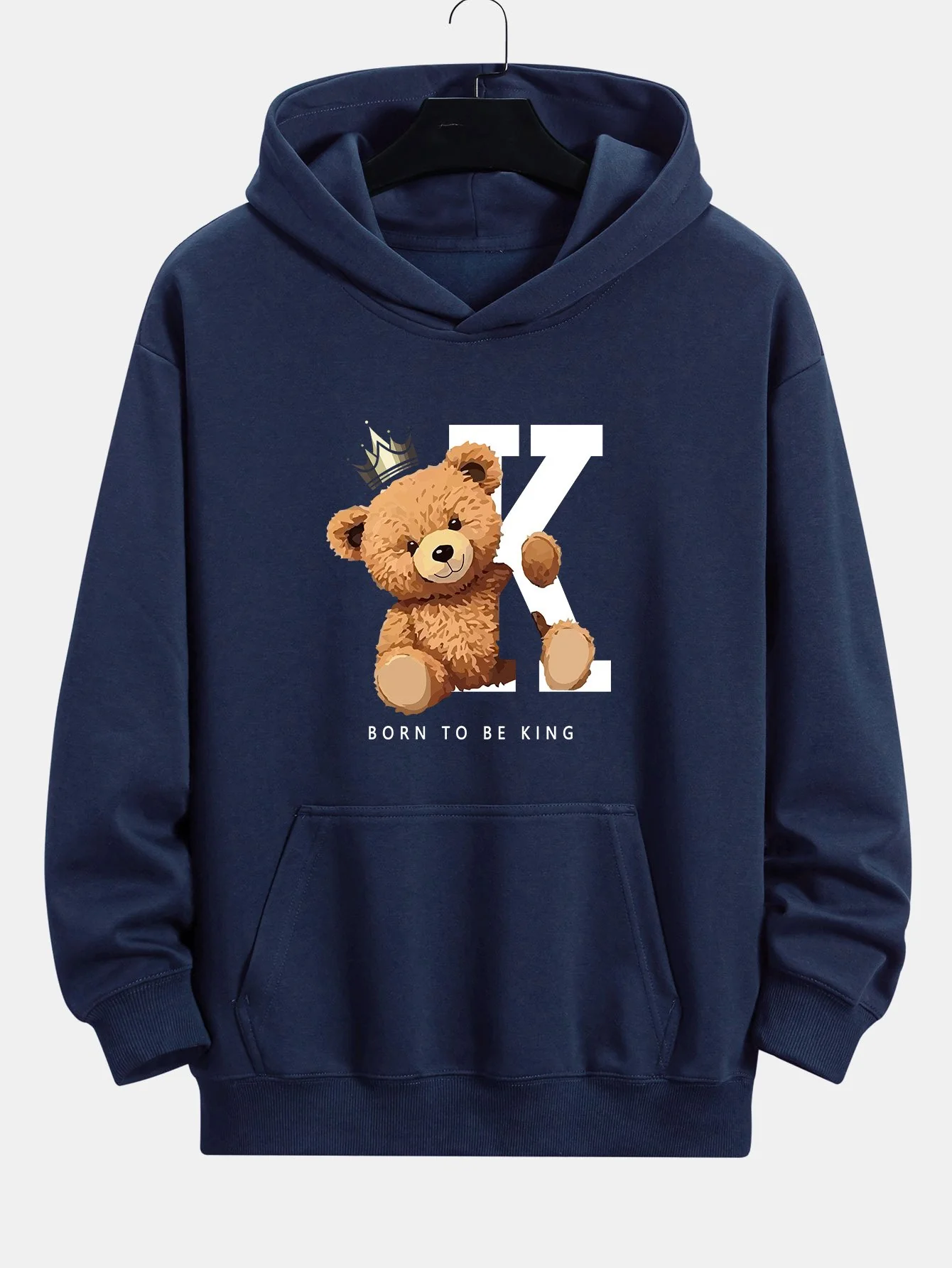 Crown King Bärenprint Relaxed Fit Hoodie - Image 6