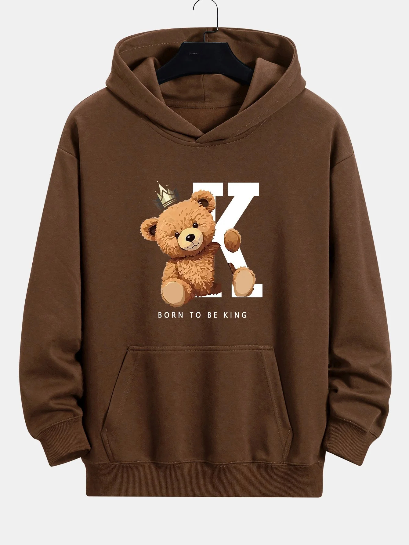 Crown King Bärenprint Relaxed Fit Hoodie - Image 8