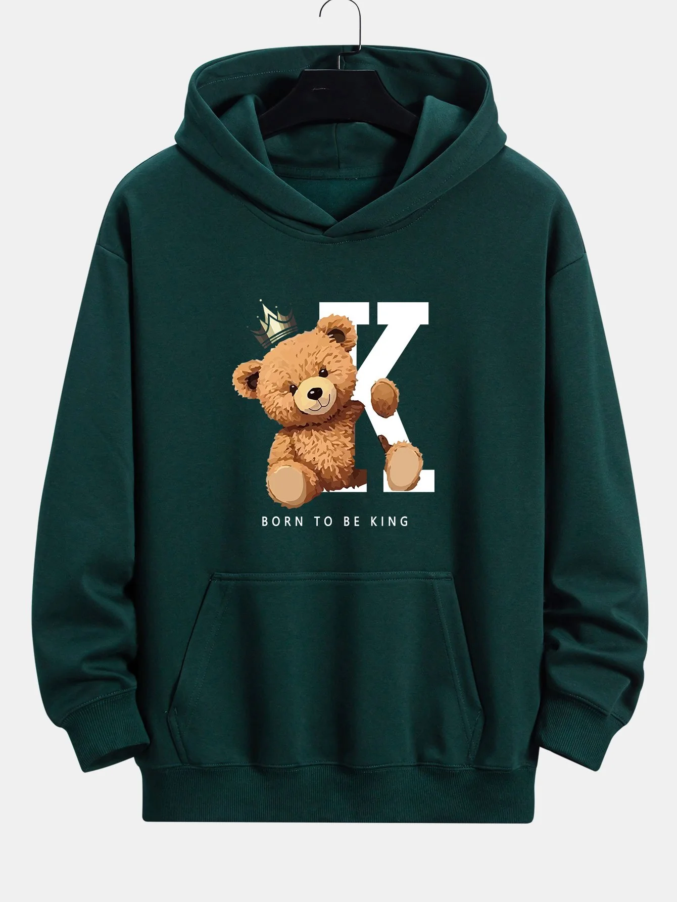 Crown King Bärenprint Relaxed Fit Hoodie - Image 9