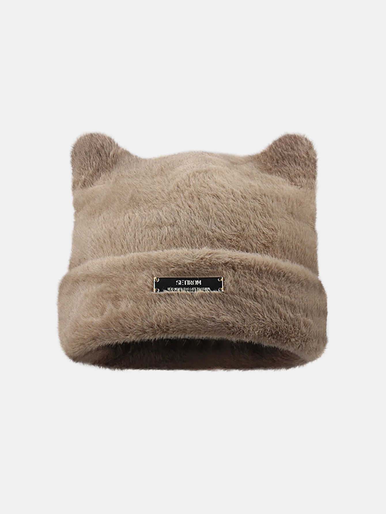 Cute Bear Ear Shape Warm Knitted Hat