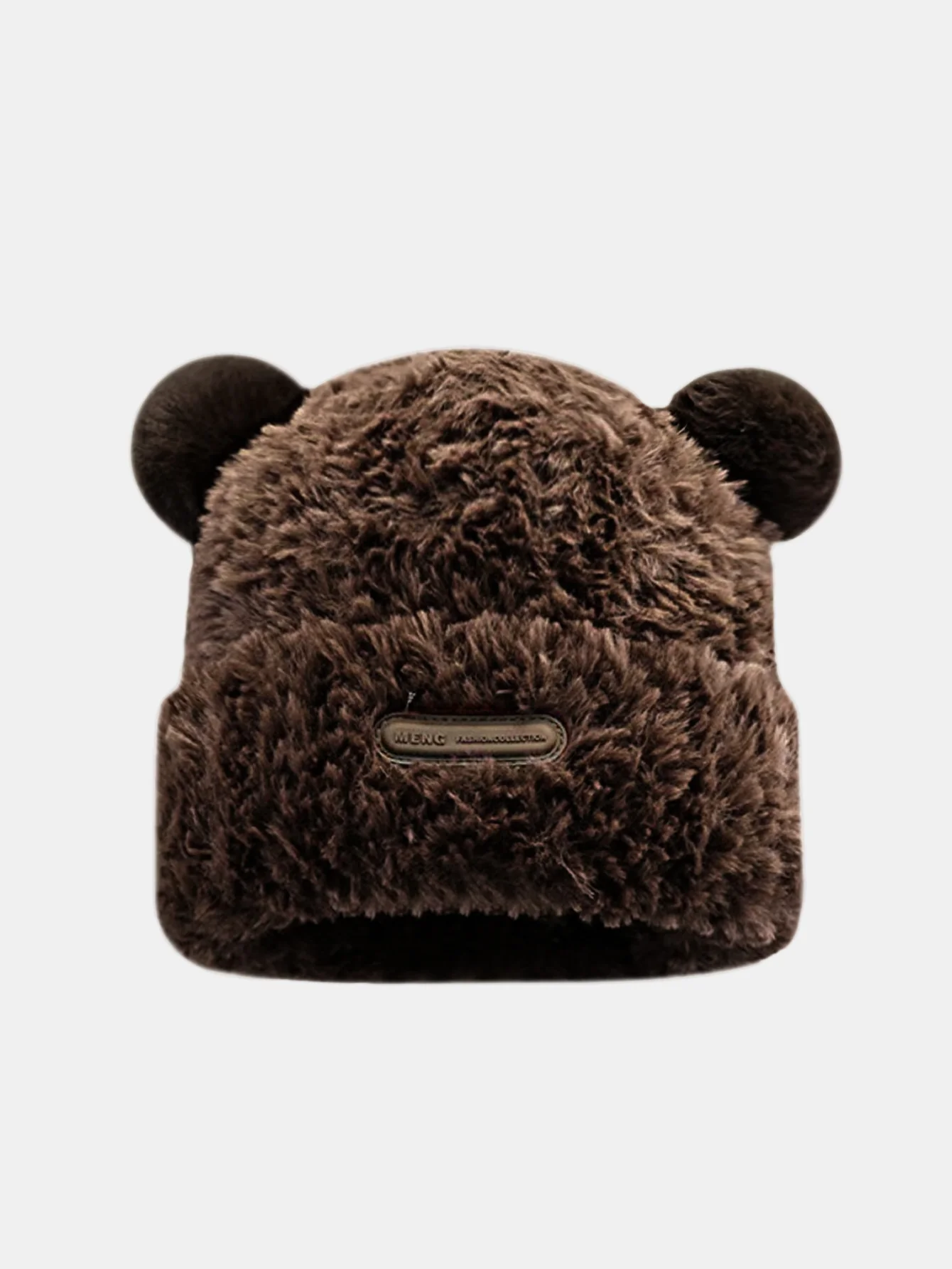 Cute Bear Ear Shape Warm Knitted Hat - Image 6