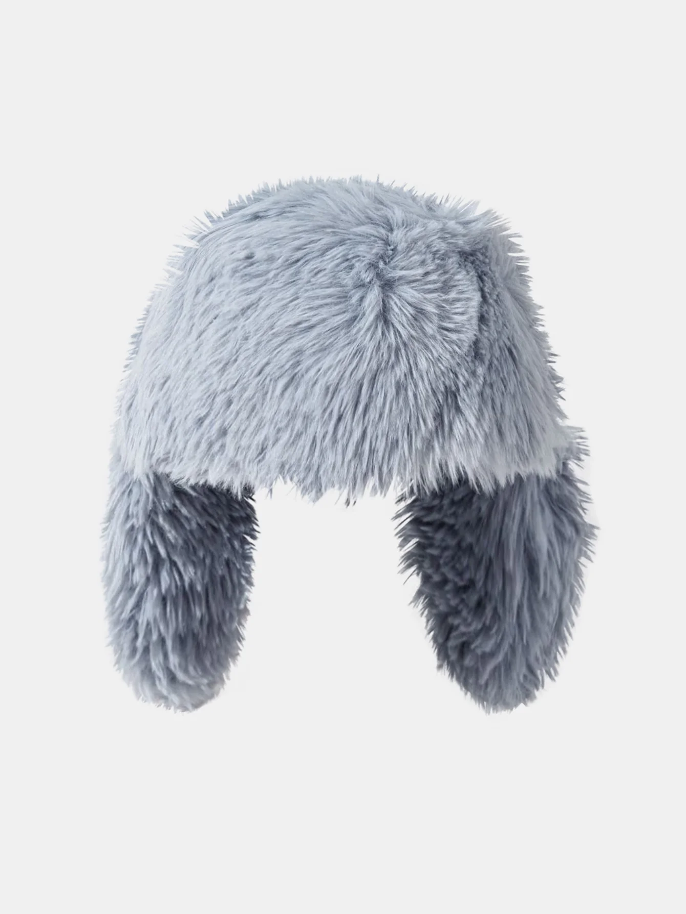Cute Cartoon Rabbit Ear Decor Soft Furry Warm Plush Hat With Fun Designer - Image 5