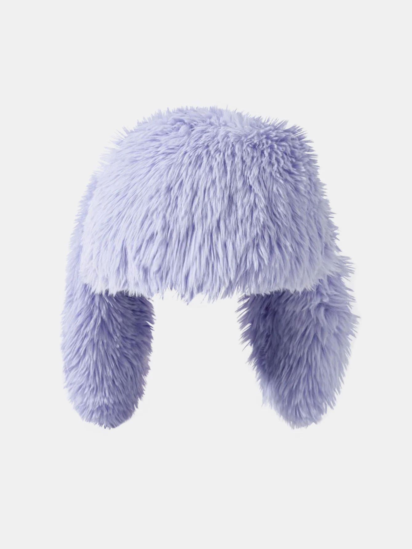 Cute Cartoon Rabbit Ear Decor Soft Furry Warm Plush Hat With Fun Designer - Image 7