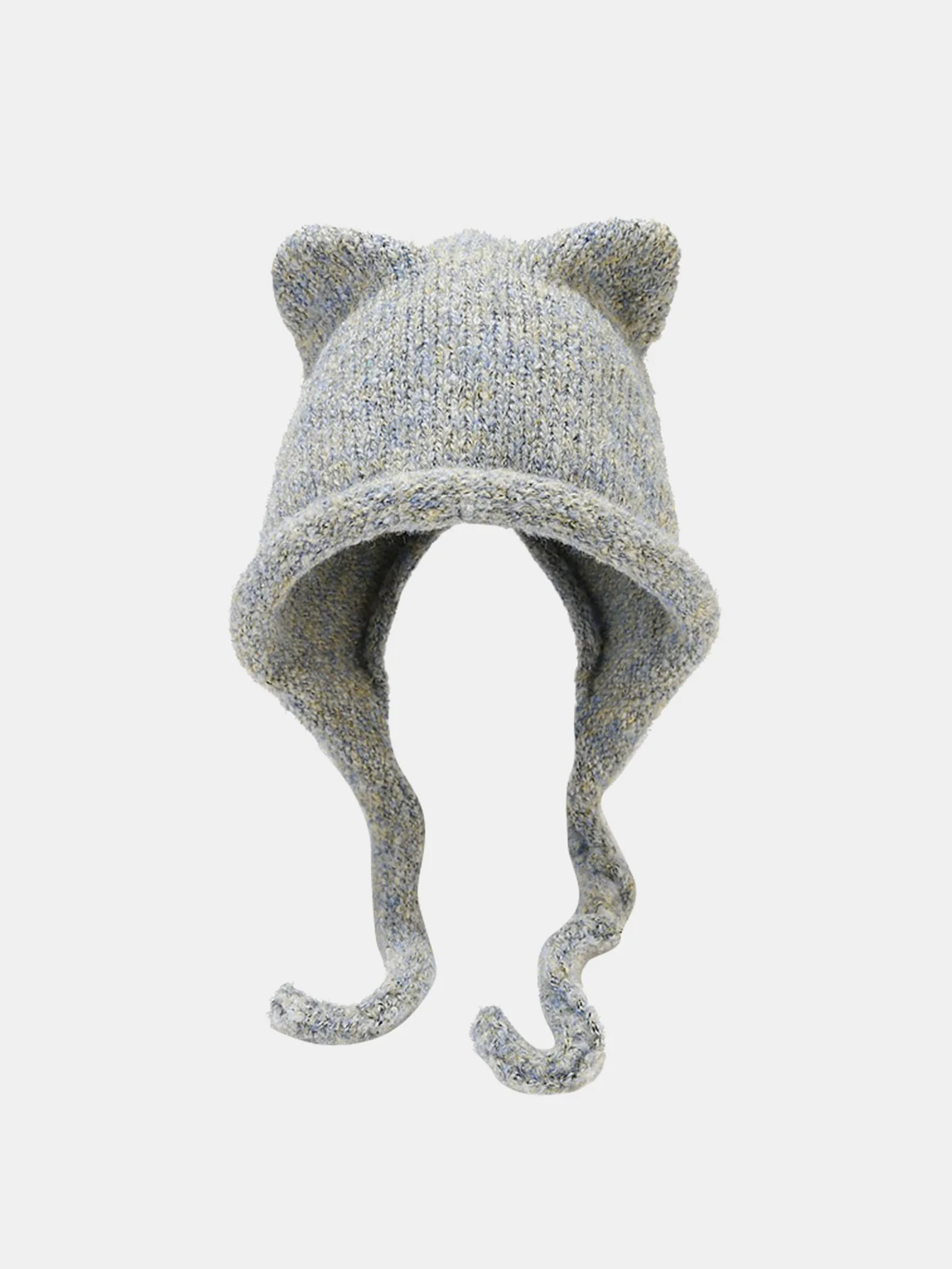 Cute Hat With Cat Ears And Braids For Winter Outdoor Warmth - Image 6