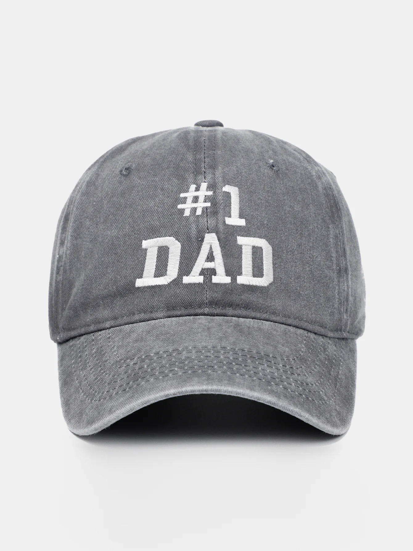 Papa bestickte gewaschene Baumwoll-Baseballkappe - Image 4