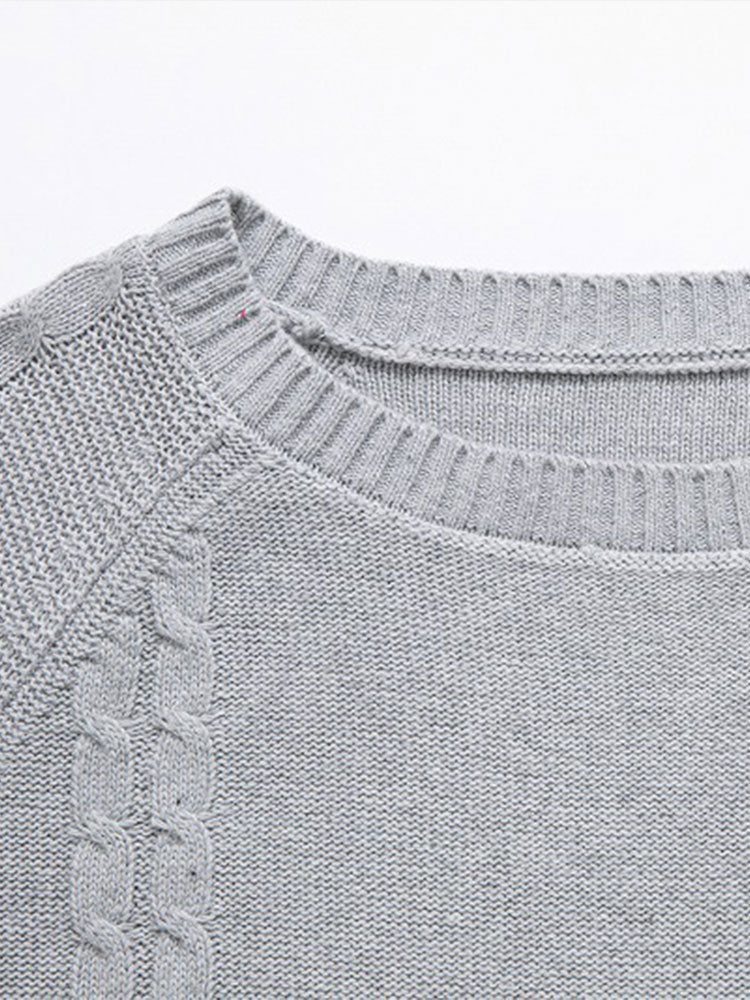 Abnehmbarer Schal-Hals-Pullover - Image 10