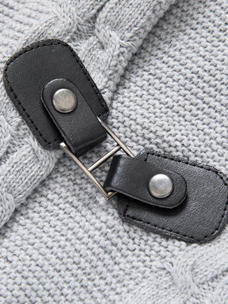Abnehmbarer Schal-Hals-Pullover - Image 7