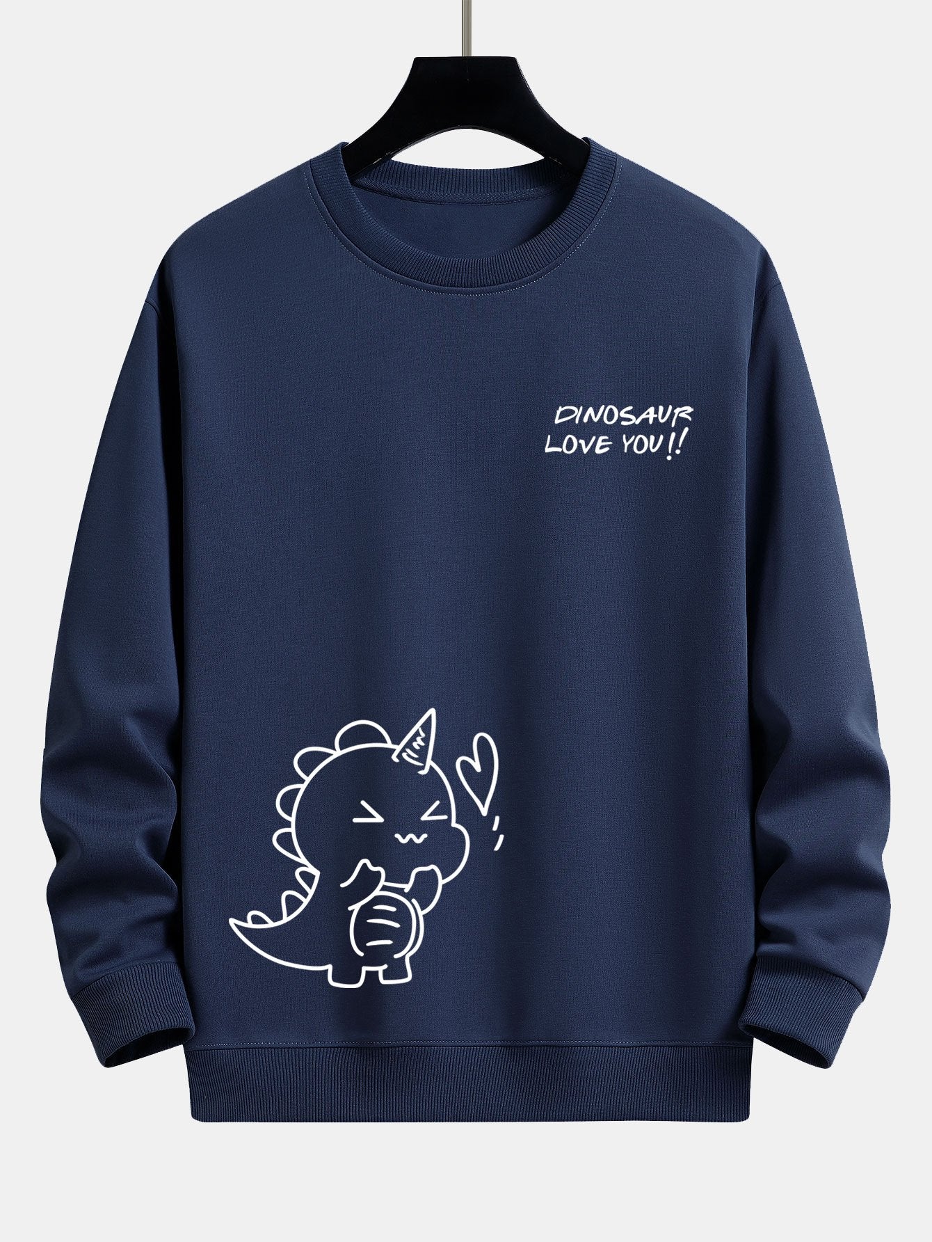 Dinosaurier Liebe Dich Relax Fit Sweatshirt - Image 6