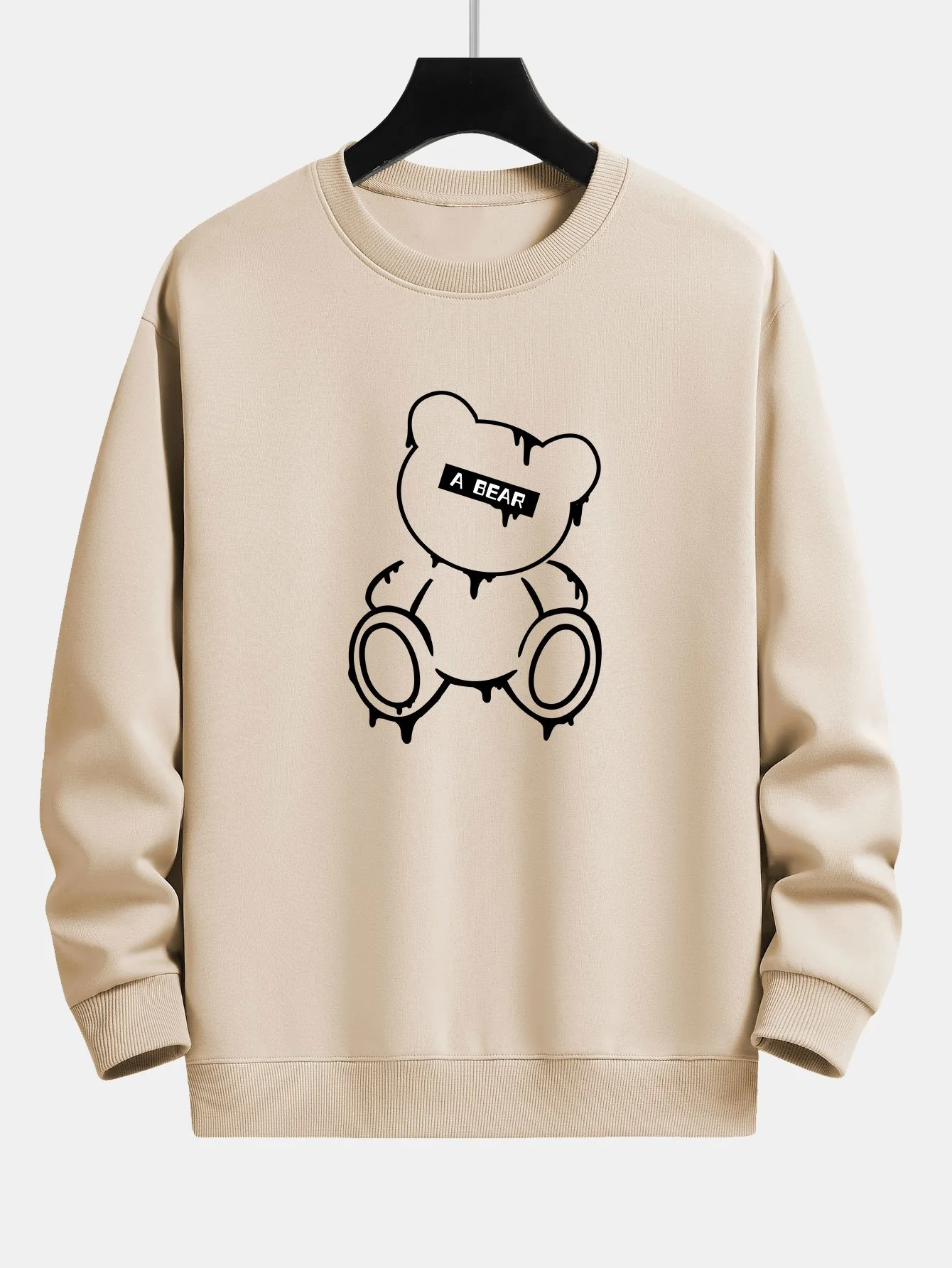Aufgelöst Bärenabdruck Relaxed Fit Sweatshirt - Image 3