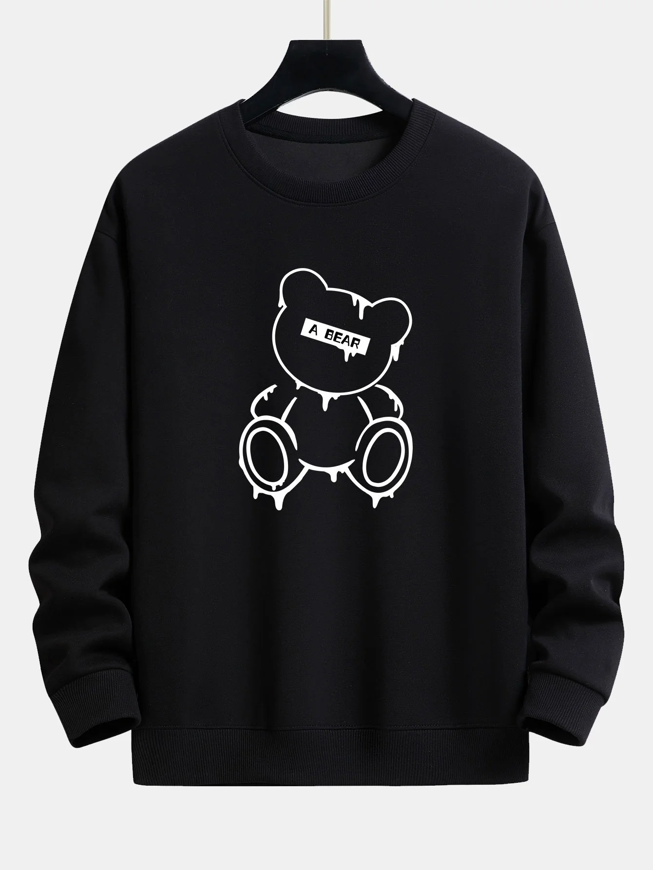 Aufgelöst Bärenabdruck Relaxed Fit Sweatshirt - Image 4