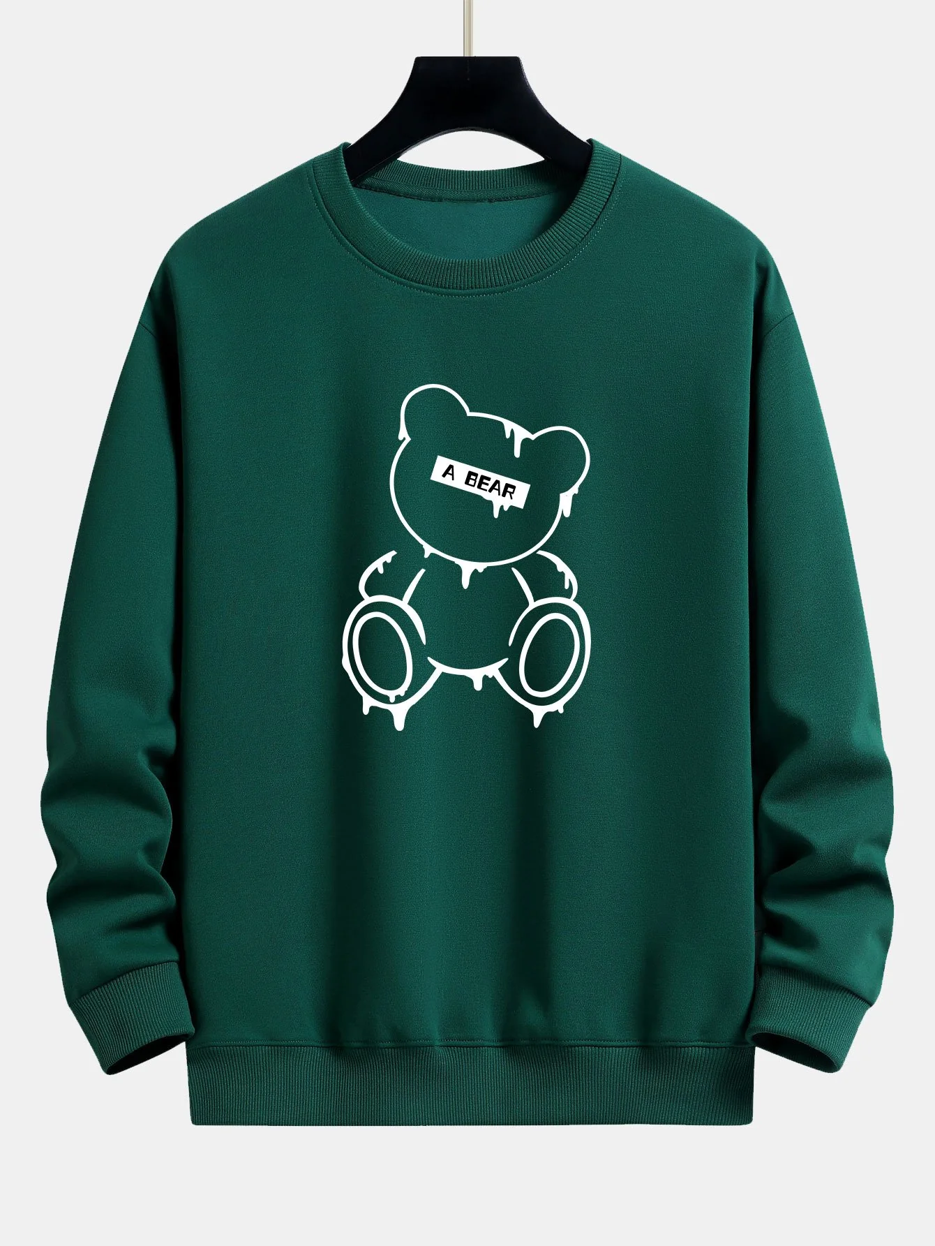 Aufgelöst Bärenabdruck Relaxed Fit Sweatshirt - Image 5