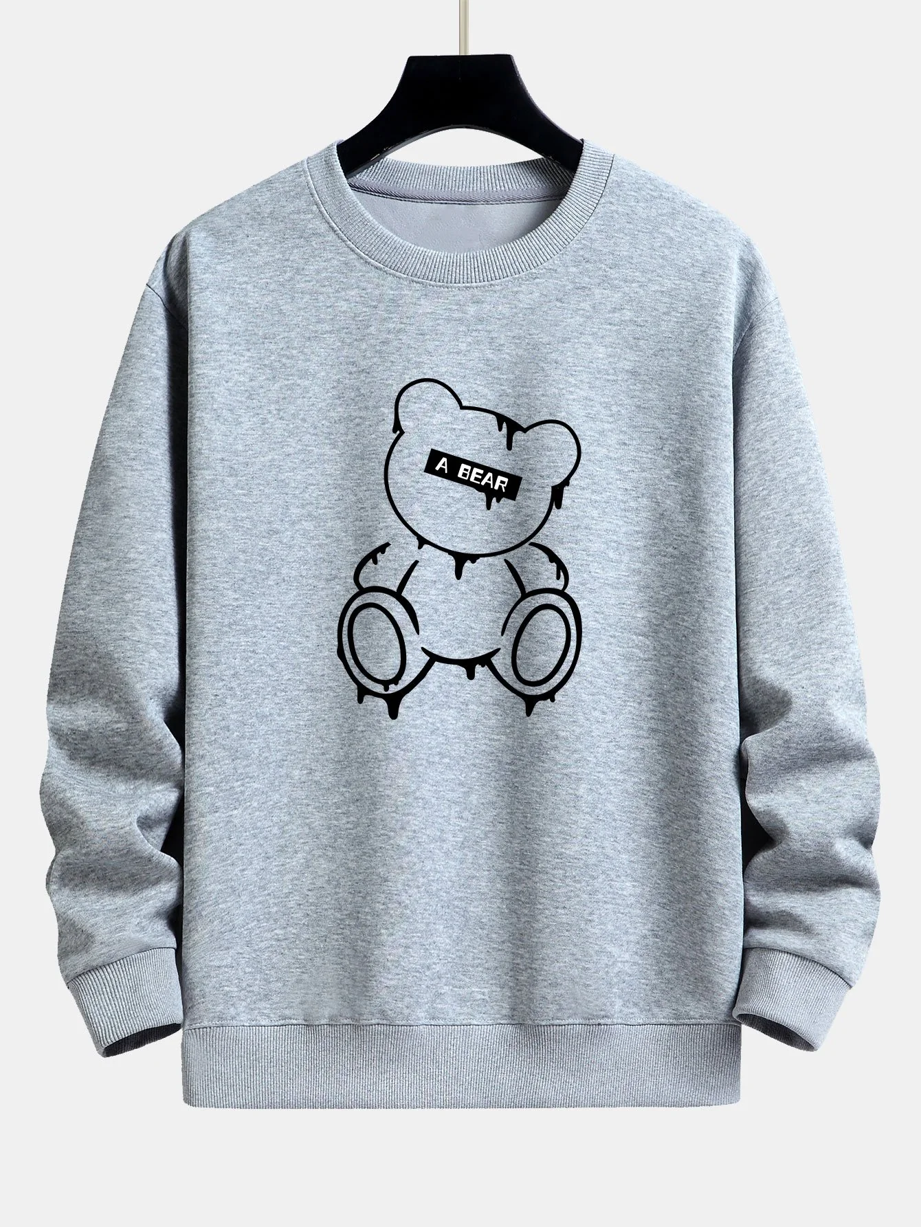 Aufgelöst Bärenabdruck Relaxed Fit Sweatshirt - Image 6