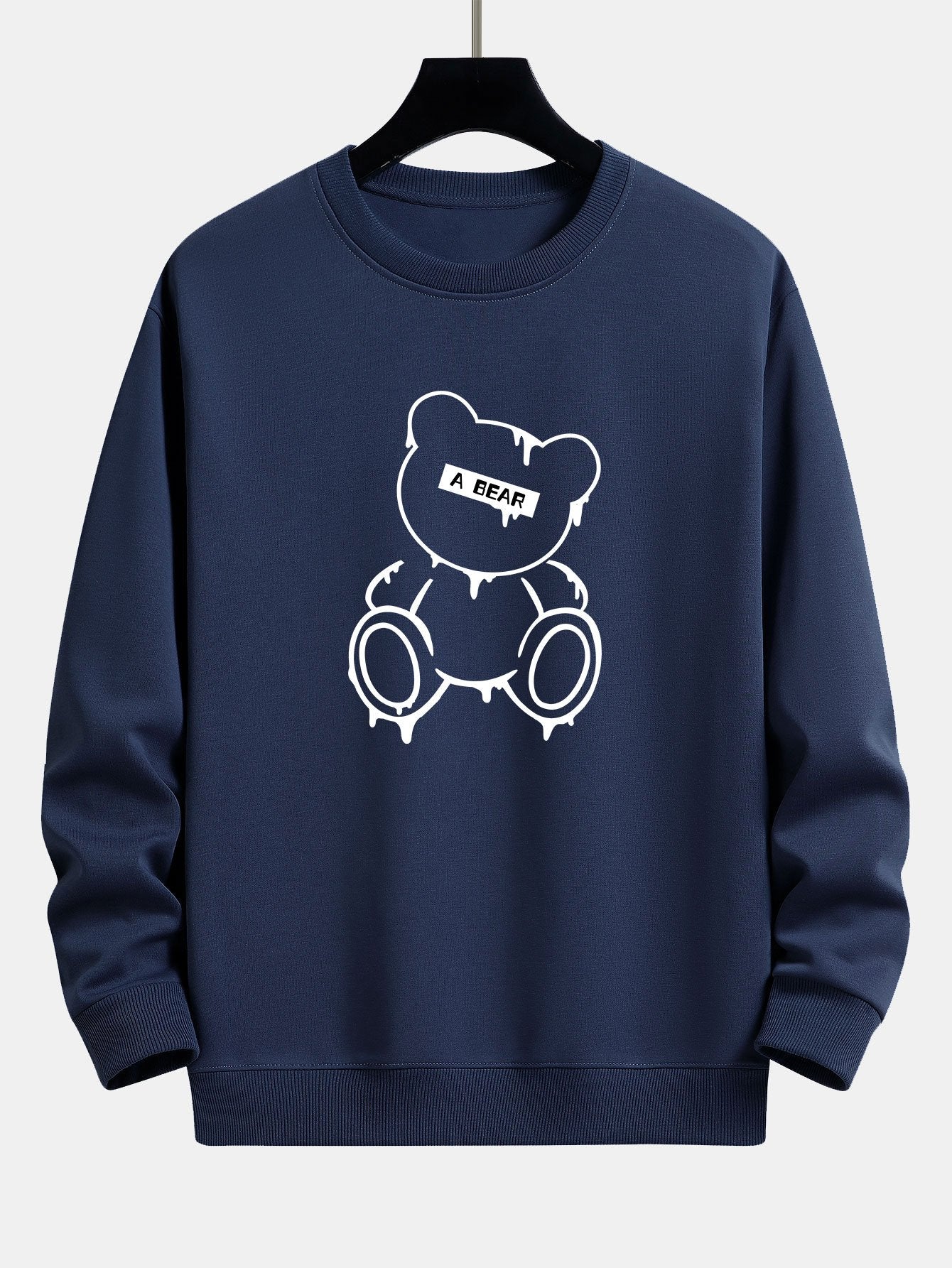 Aufgelöst Bärenabdruck Relaxed Fit Sweatshirt - Image 7