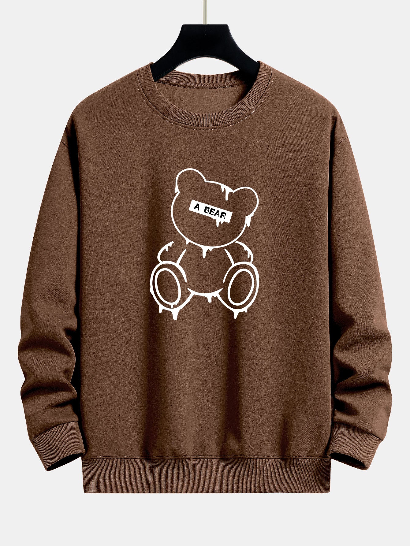 Aufgelöst Bärenabdruck Relaxed Fit Sweatshirt - Image 8