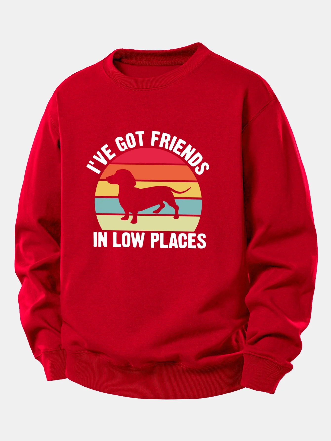 Dog Slogan Print Relax Fit Sweatshirt - Image 10