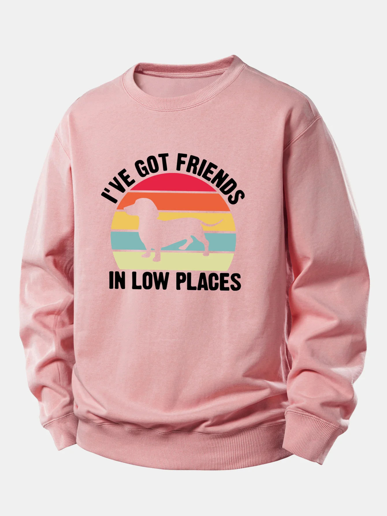 Dog Slogan Print Relax Fit Sweatshirt - Image 4