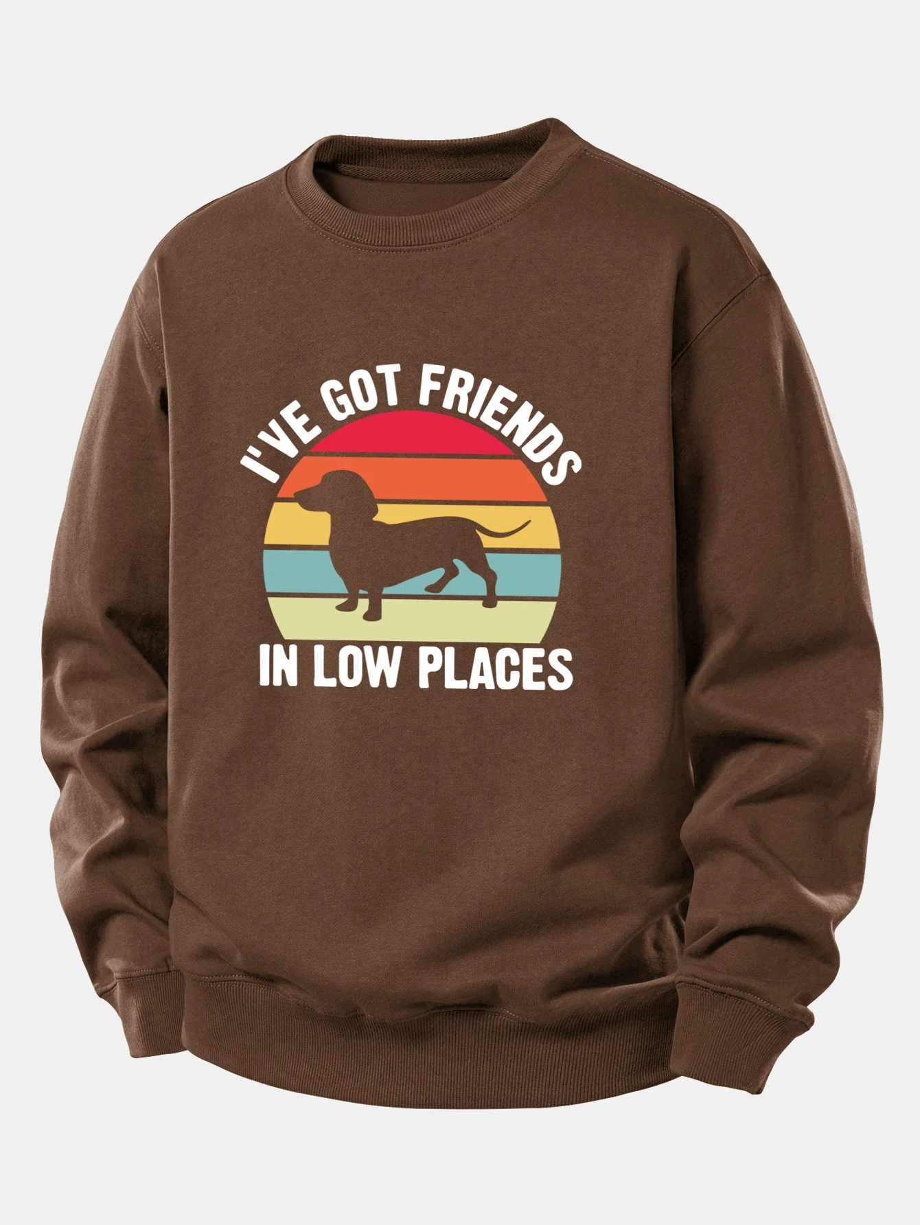 Dog Slogan Print Relax Fit Sweatshirt - Image 8