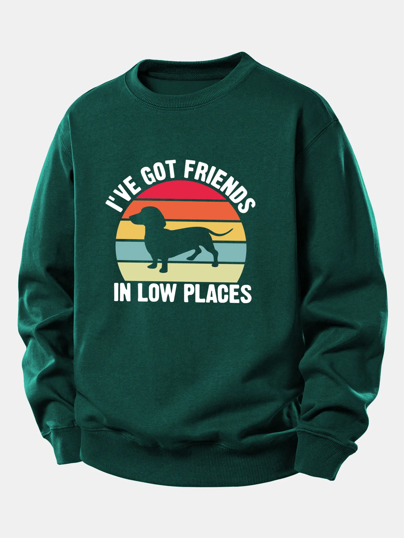Dog Slogan Print Relax Fit Sweatshirt - Image 9
