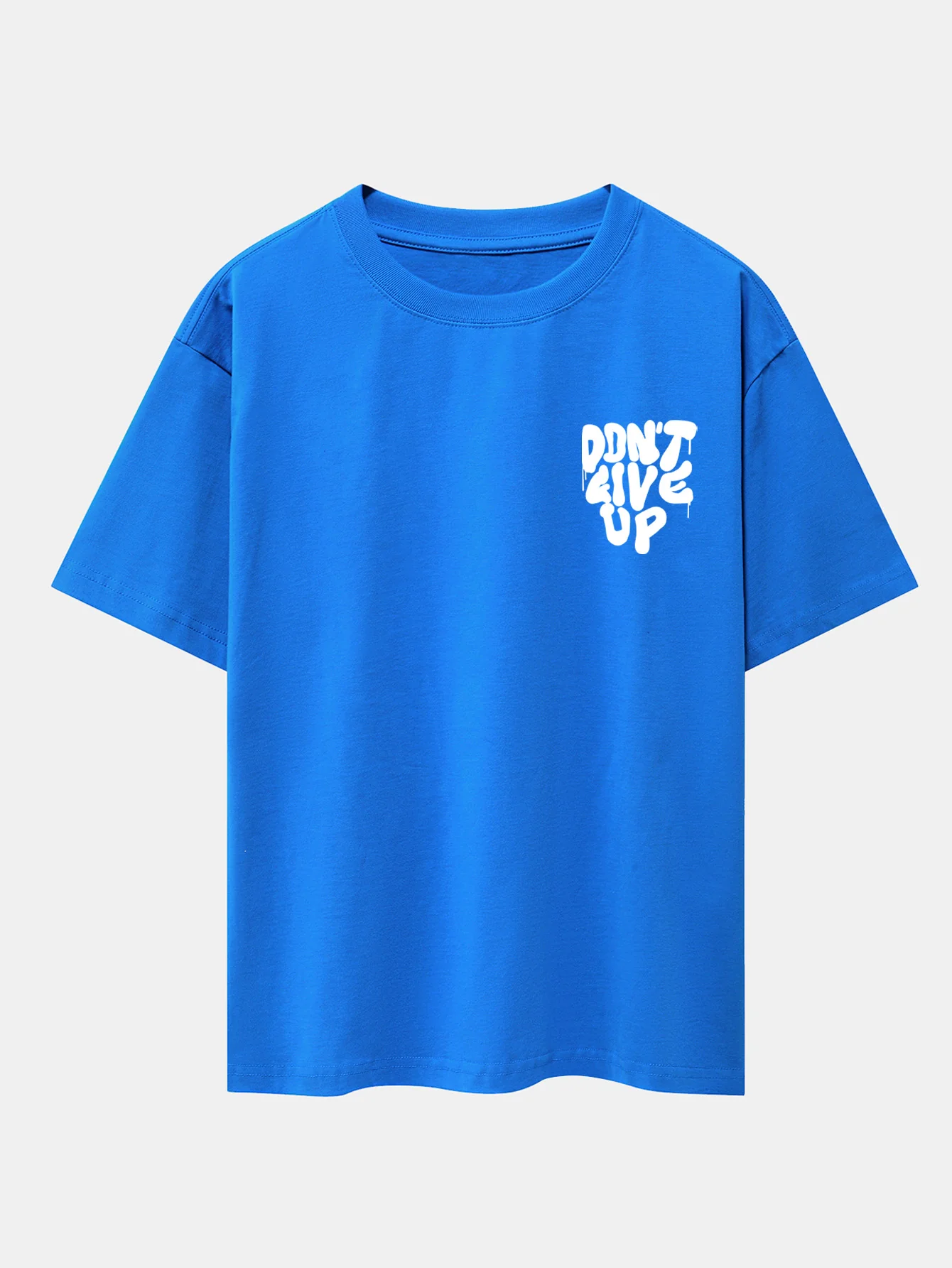 Nicht Aufgeben Print Drop Shoulder Oversize T-Shirt - Image 18