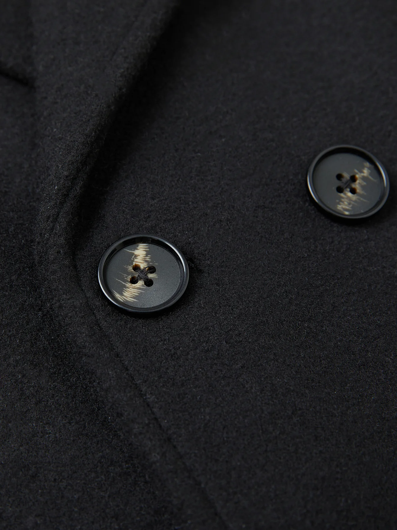 Double Breasted Wool Overcoat - Image 10