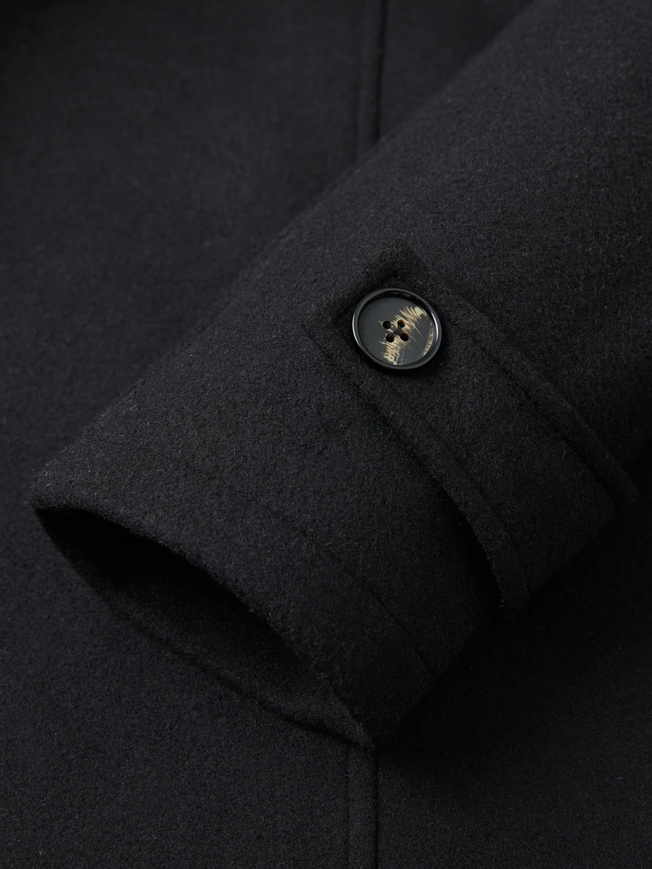 Double Breasted Wool Overcoat - Image 13