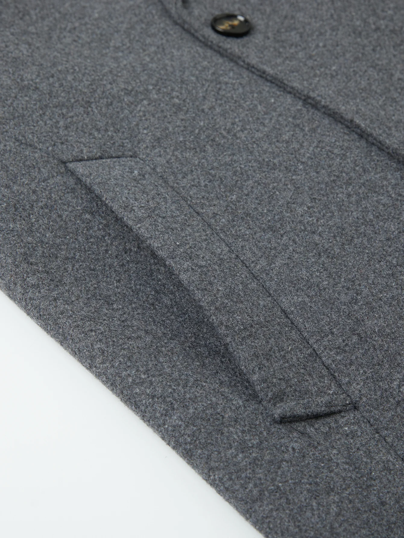Double Breasted Wool Overcoat - Image 17