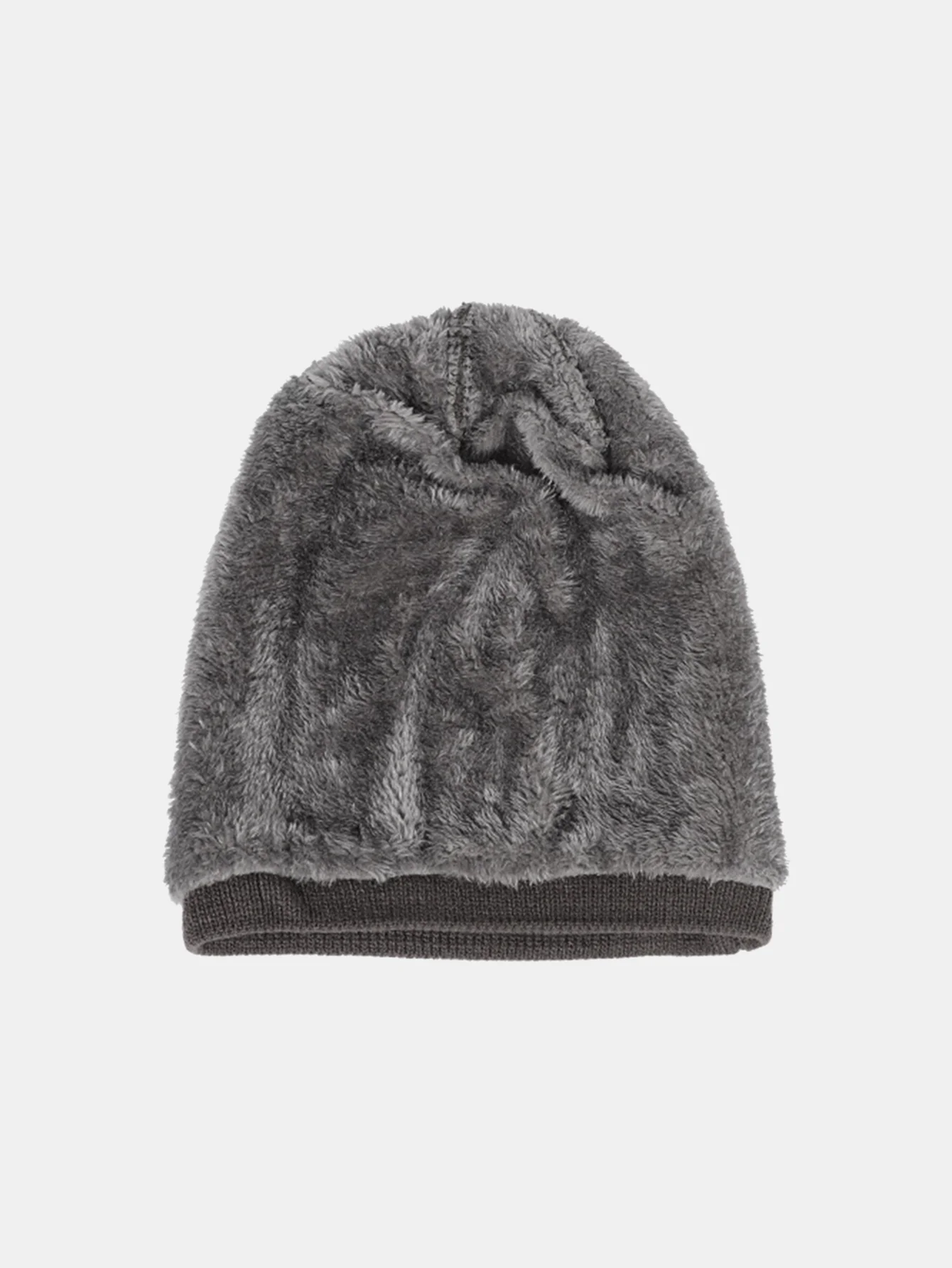 Double-Layer Thick Winter Knit Beanie Hat Skull Cap For Men And Women - Image 6