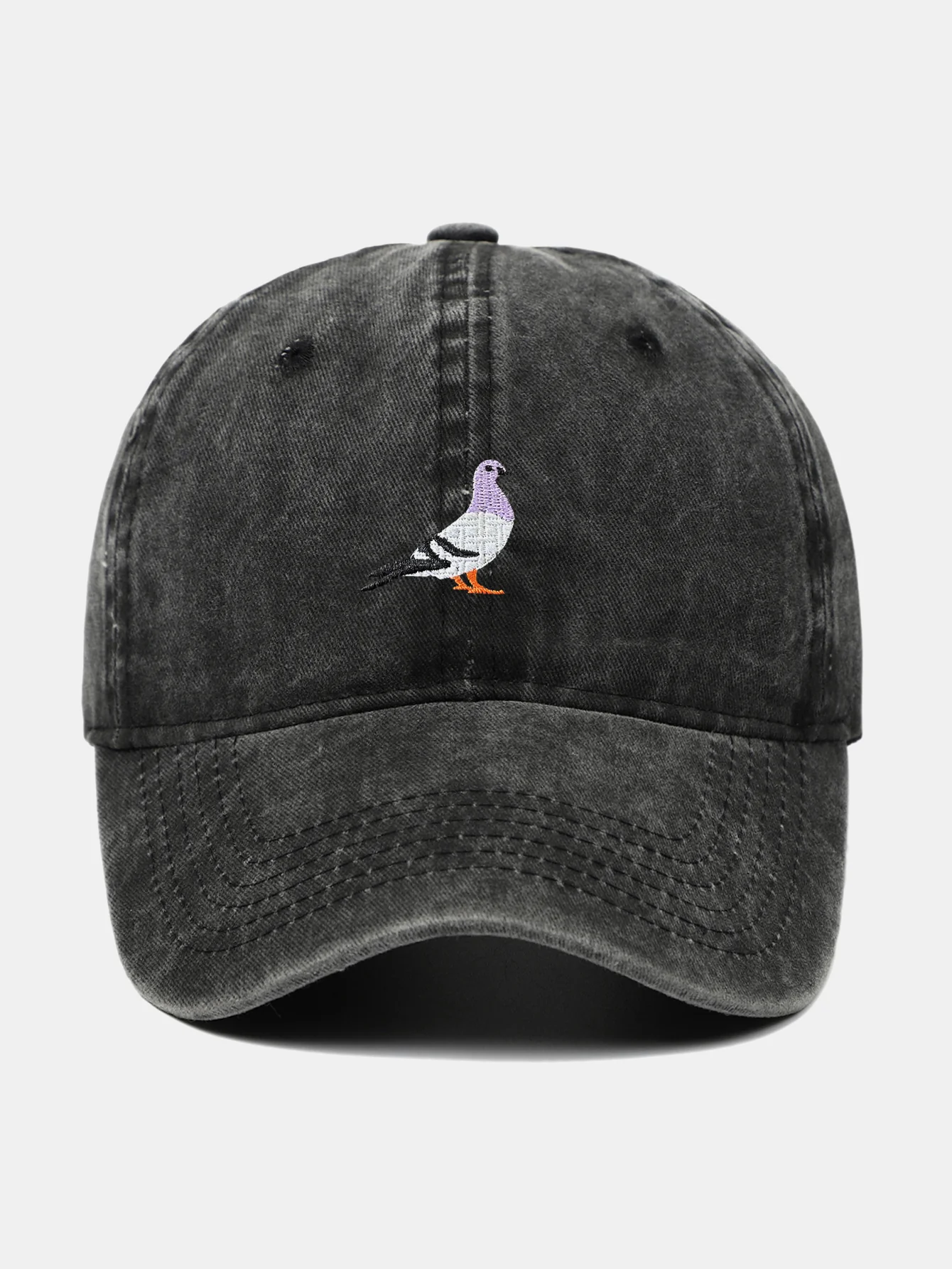 Dove bestickte gewaschene Baseballkappe