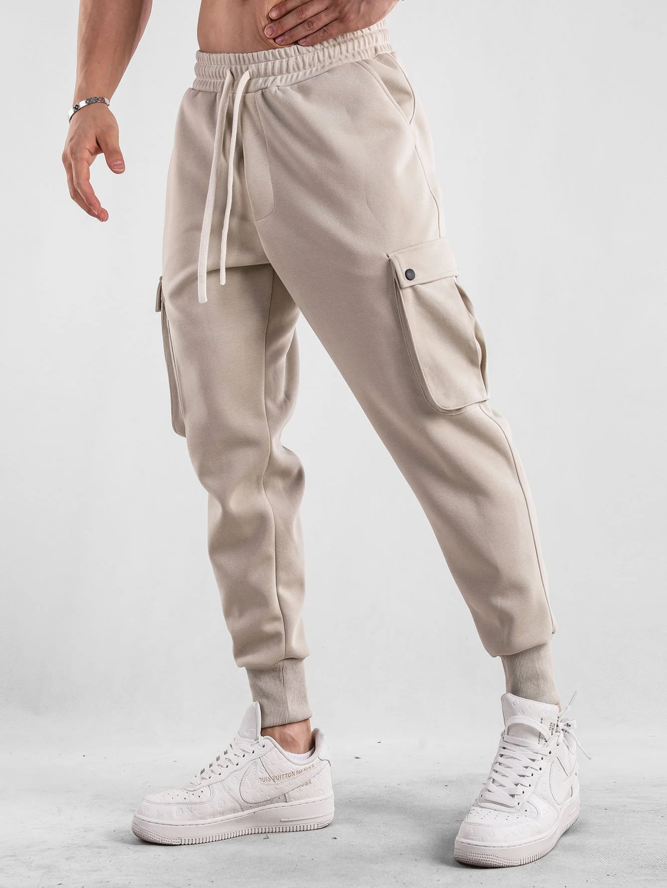 Kordelzug Cargo Jogger-Hosen - Image 2