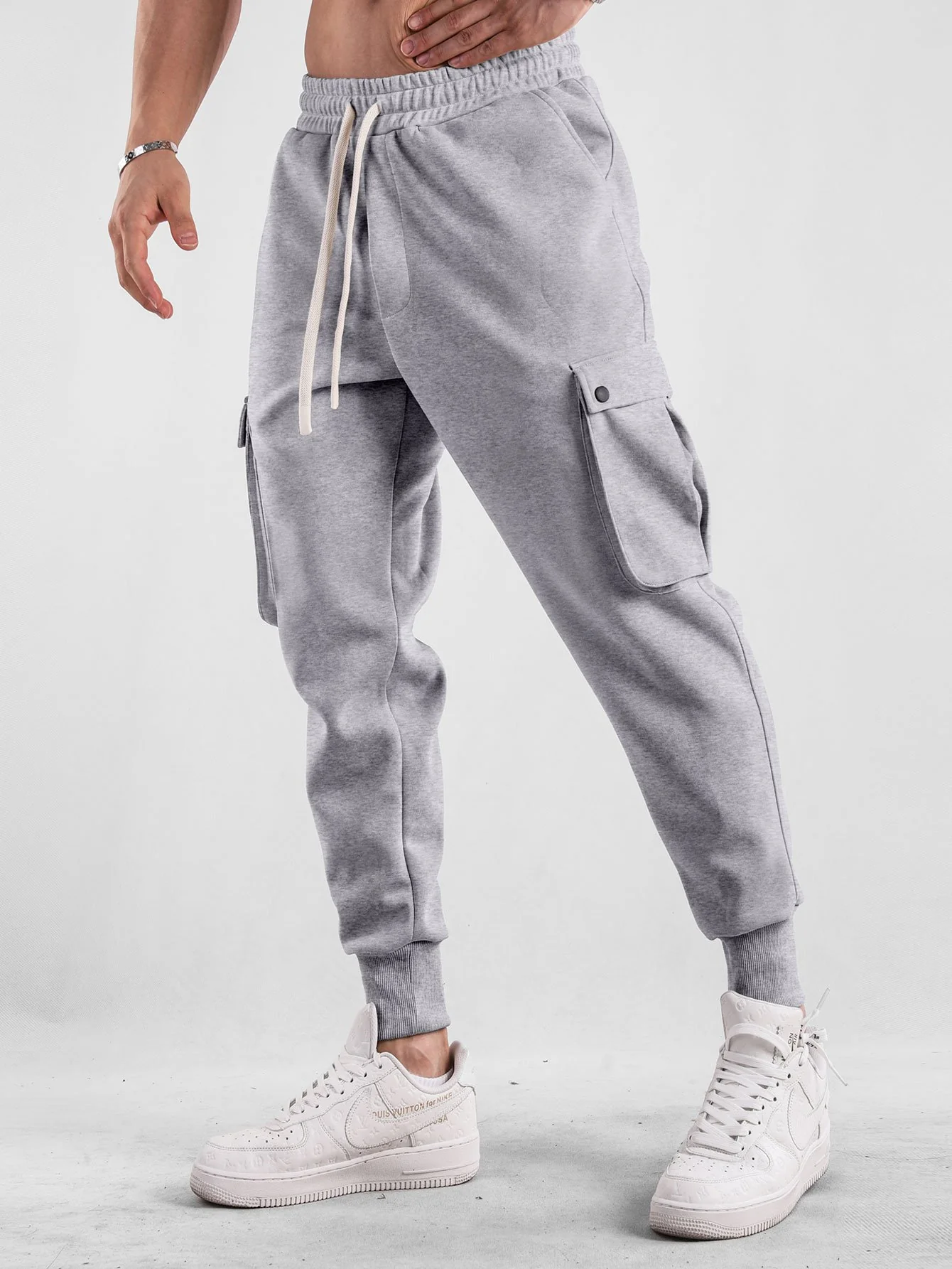 Kordelzug Cargo Jogger-Hosen - Image 6