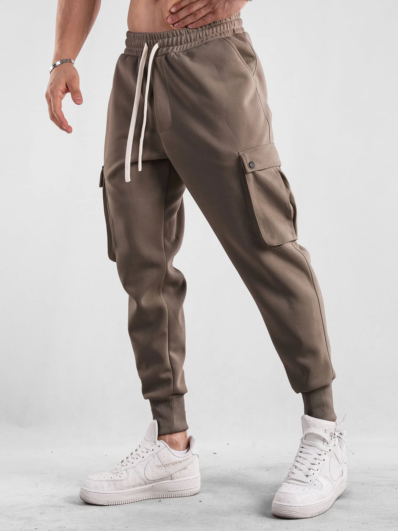 Kordelzug Cargo Jogger-Hosen - Image 7