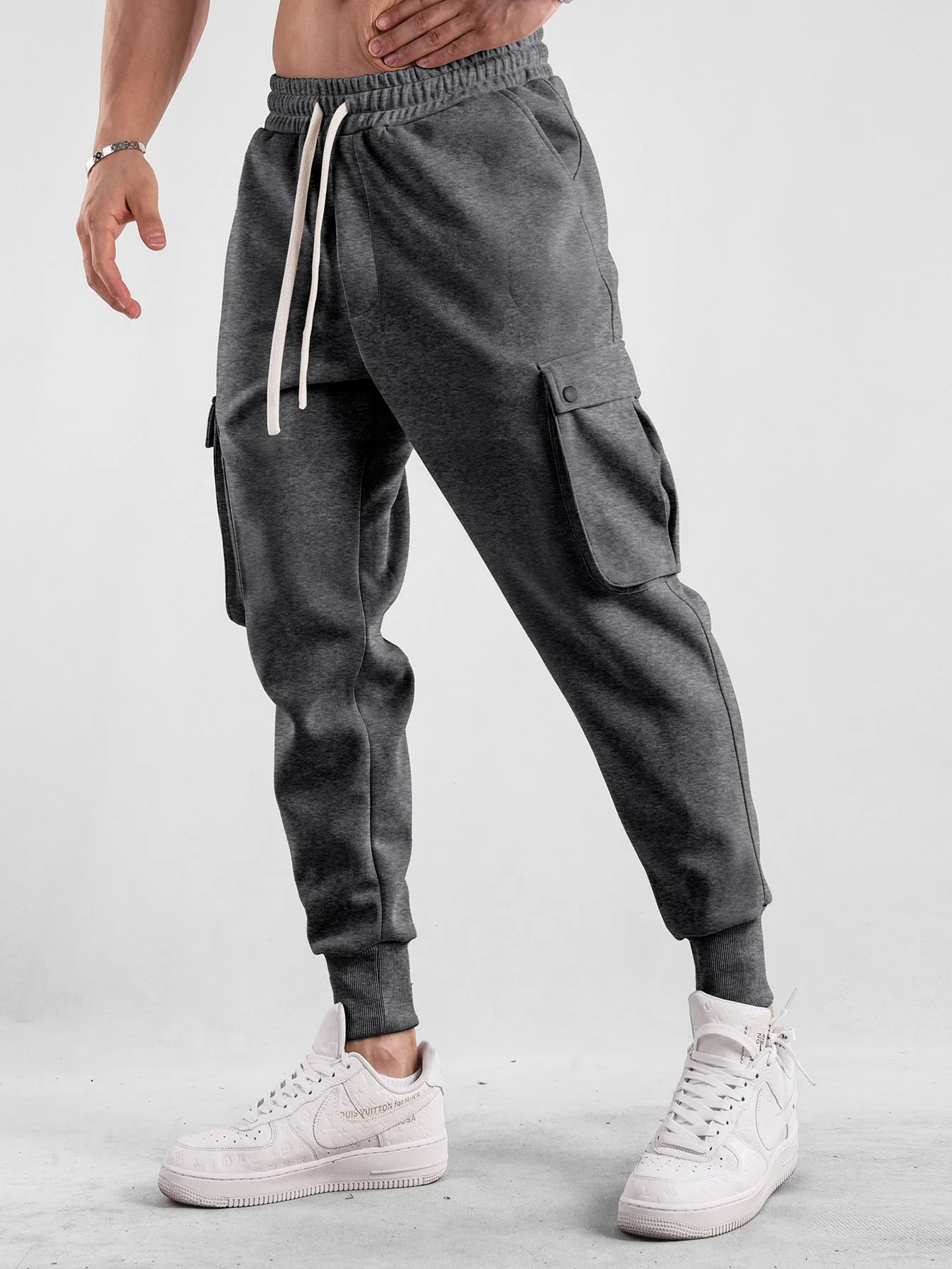Kordelzug Cargo Jogger-Hosen - Image 8