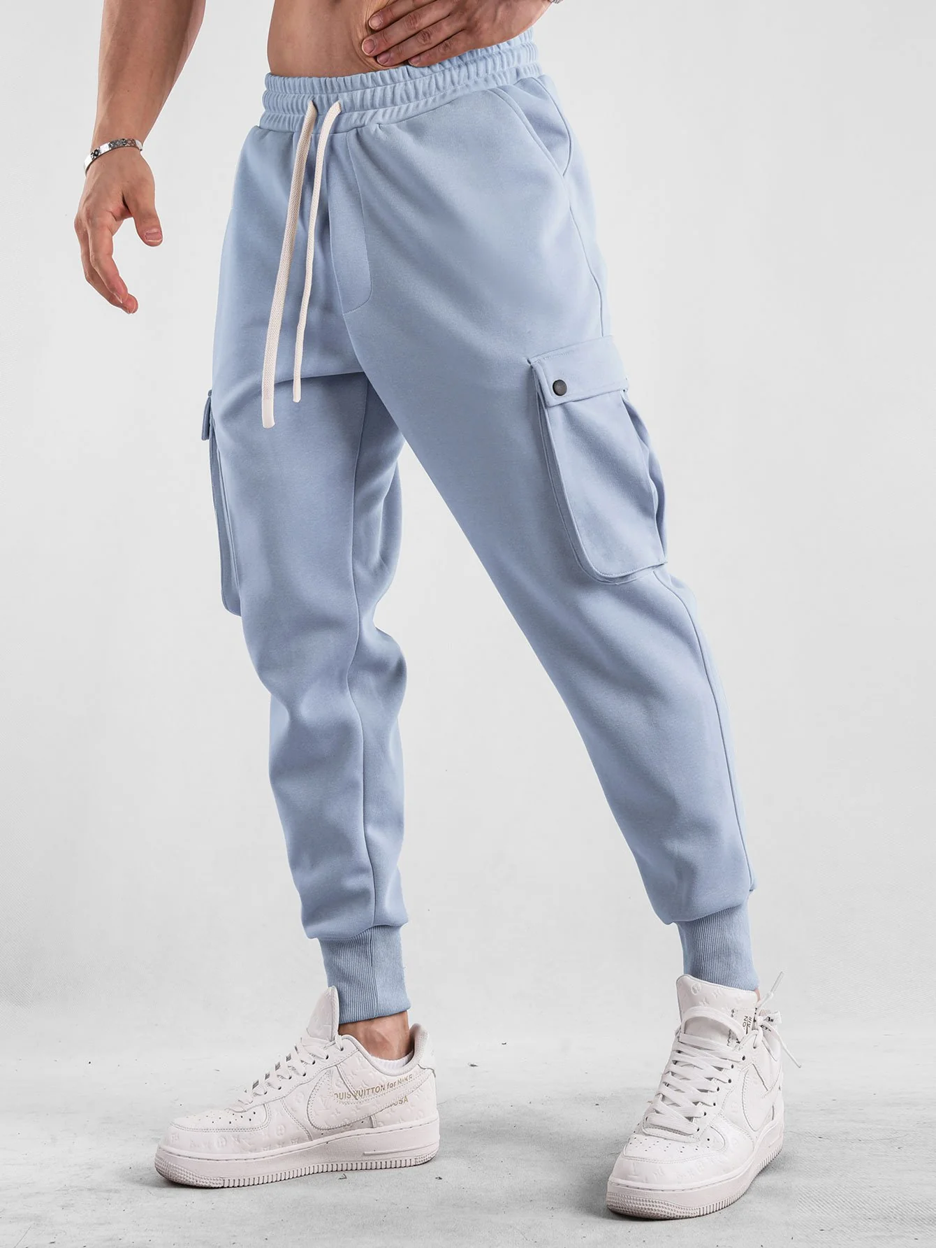 Kordelzug Cargo Jogger-Hosen - Image 9