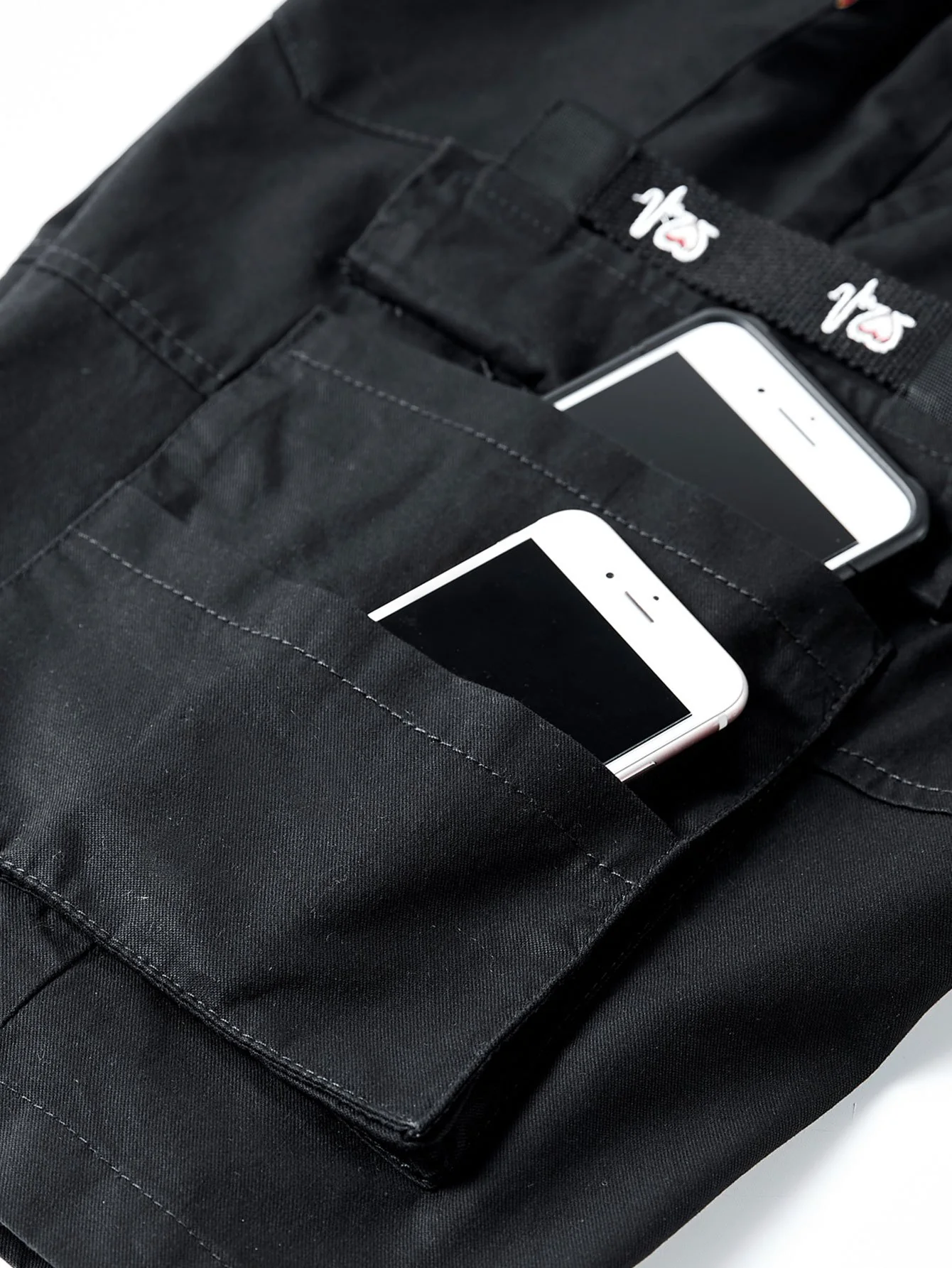 Kordelzug Chino Cargo Shorts - Image 13