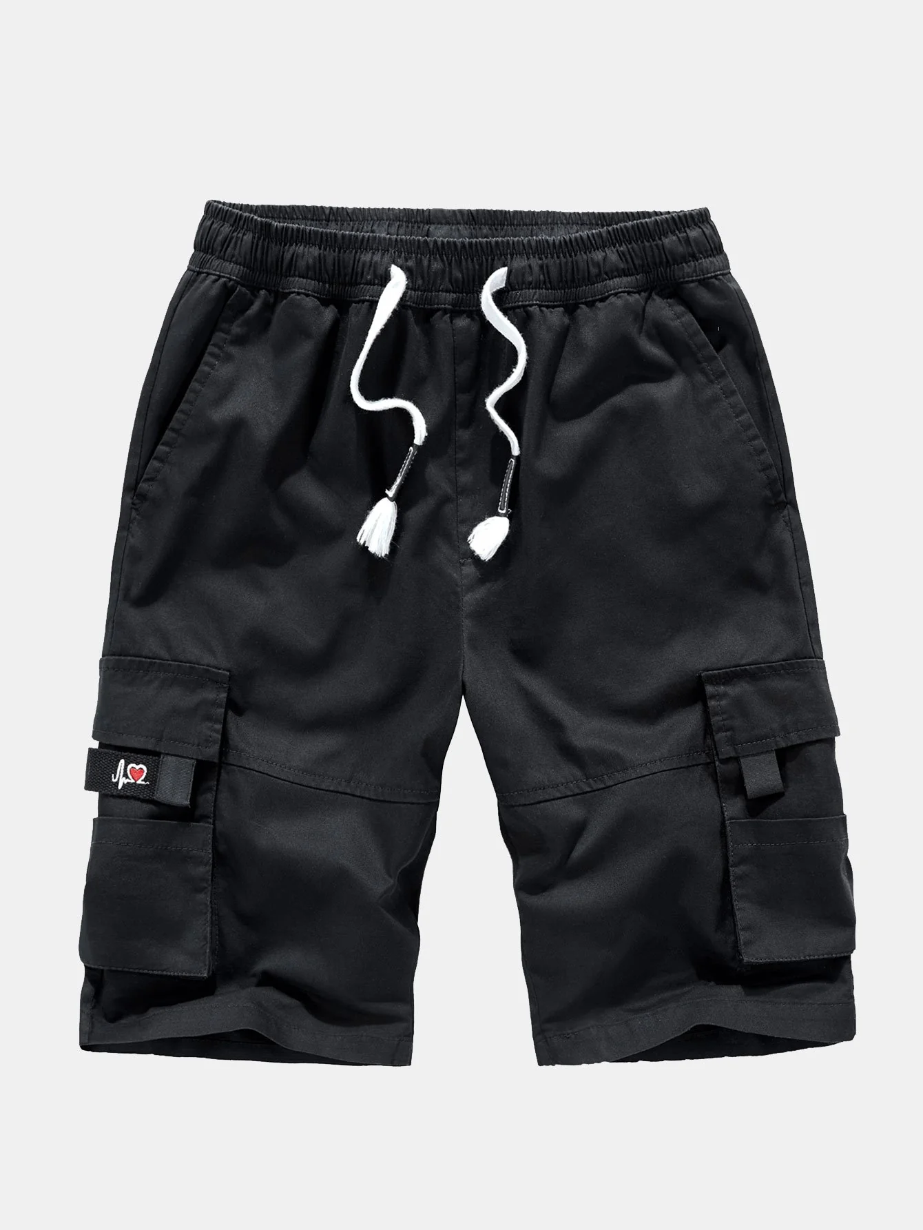 Kordelzug Chino Cargo Shorts - Image 2