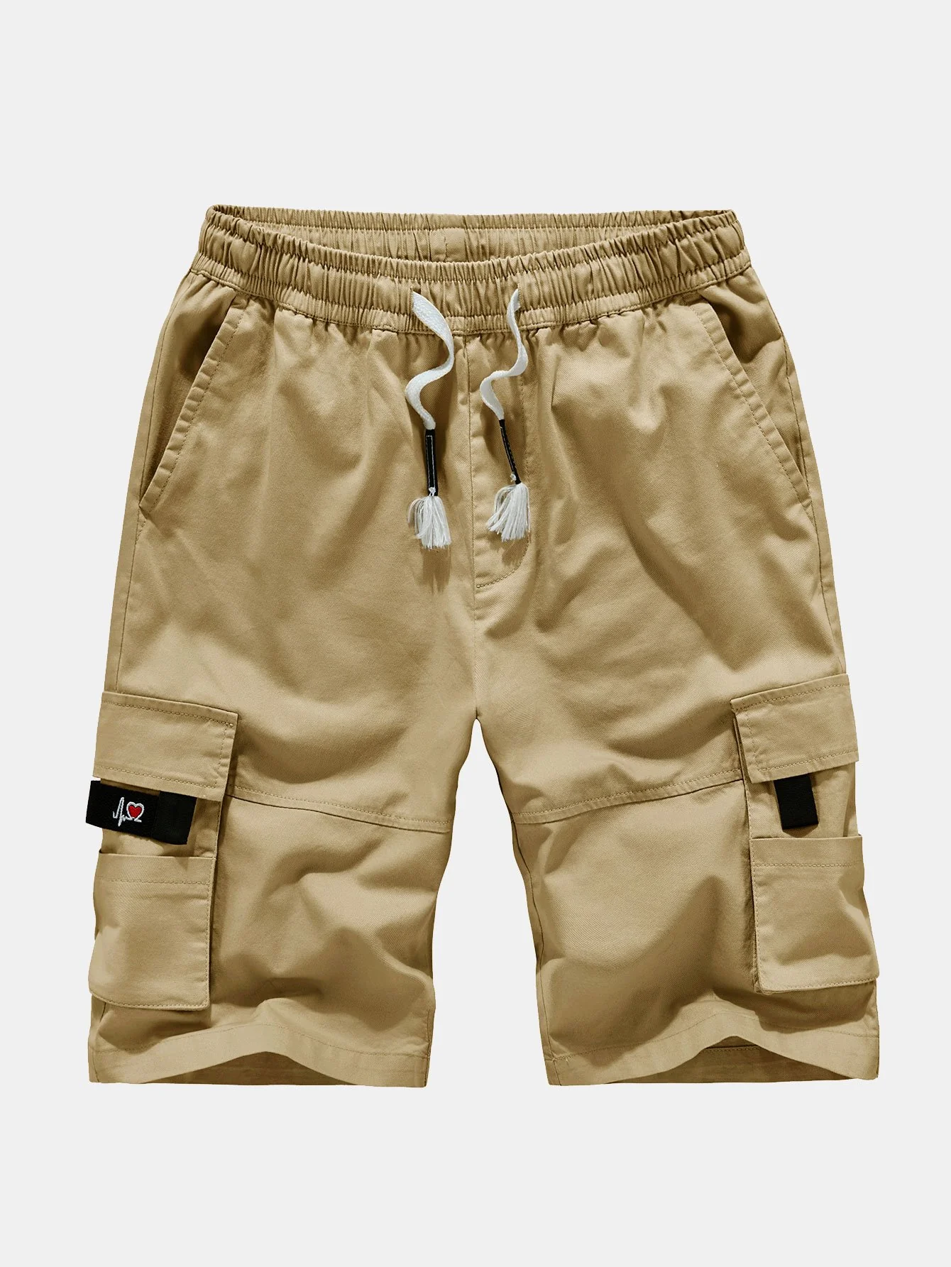 Kordelzug Chino Cargo Shorts - Image 3