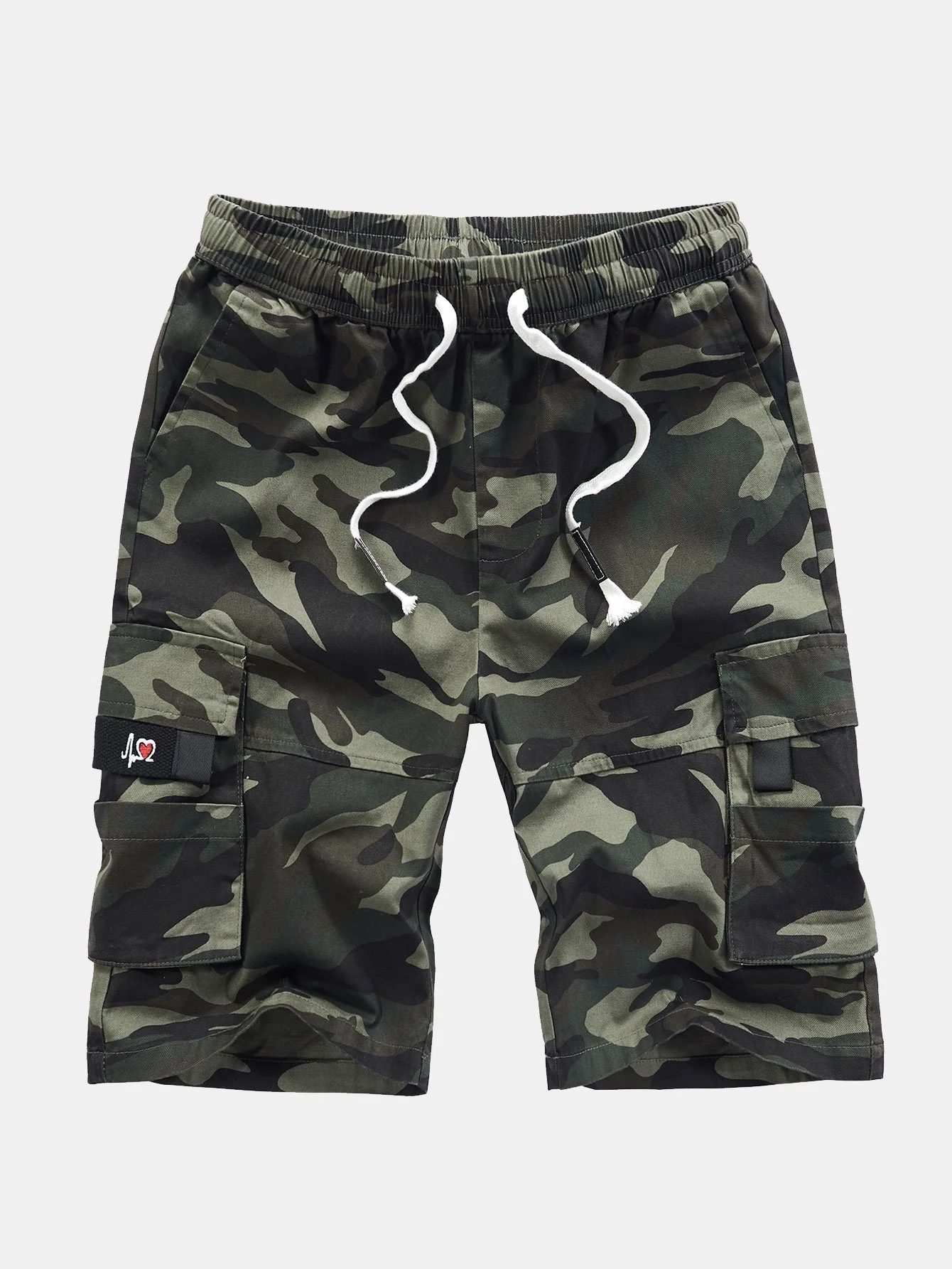 Kordelzug Chino Cargo Shorts - Image 6