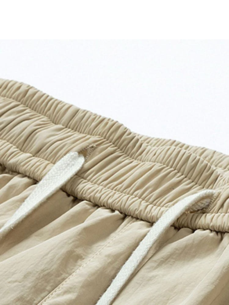 Kordelzug Saum Cargo-Shorts - Image 10
