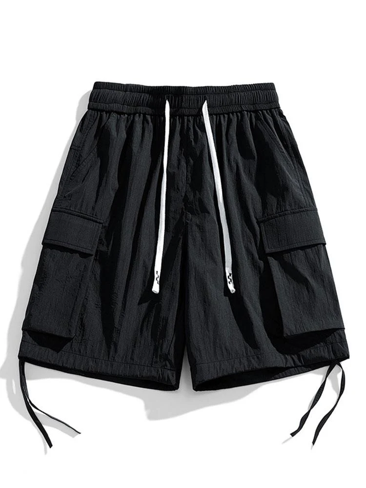 Kordelzug Saum Cargo-Shorts - Image 6