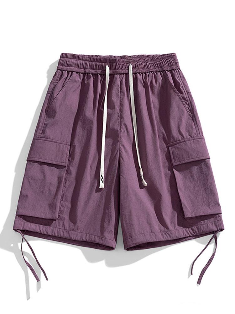 Kordelzug Saum Cargo-Shorts - Image 7