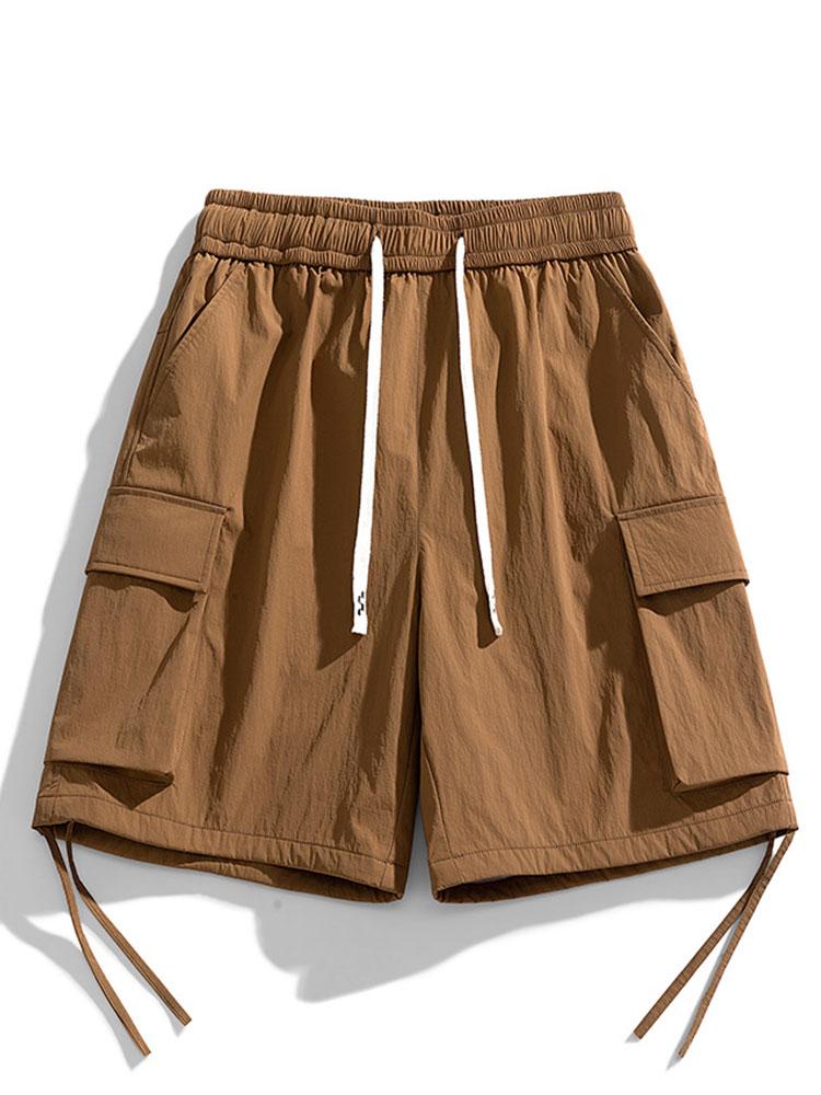 Kordelzug Saum Cargo-Shorts - Image 8