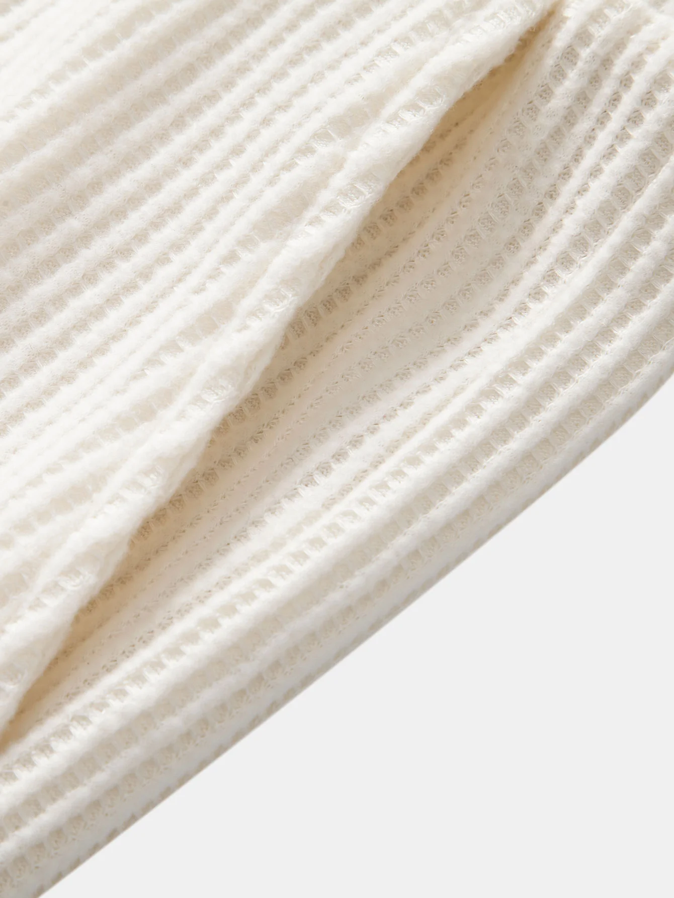 Kordelzug Gestrickte Waffelhose - Image 12