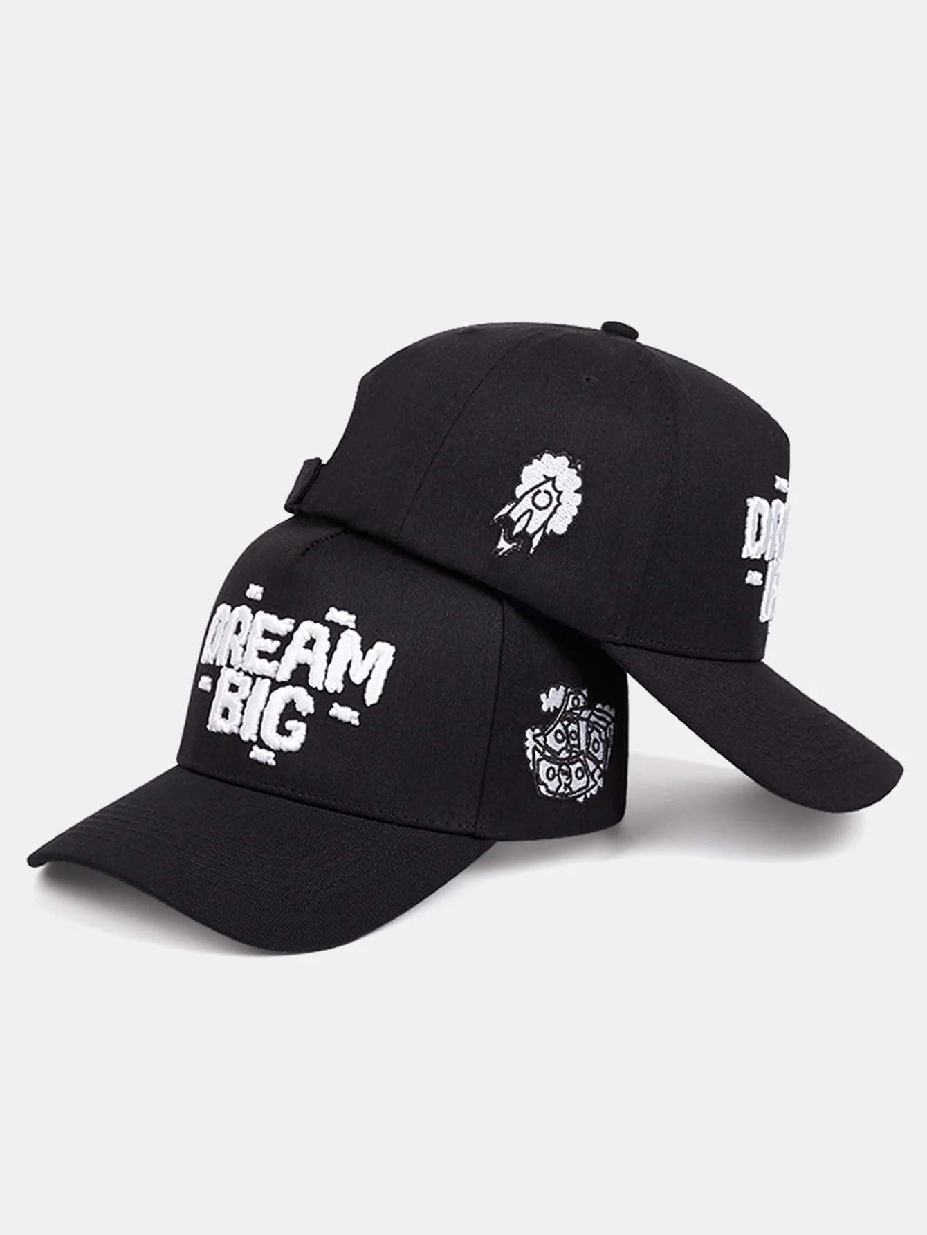 Träume groß Stickerei Baseballkappe - Image 2