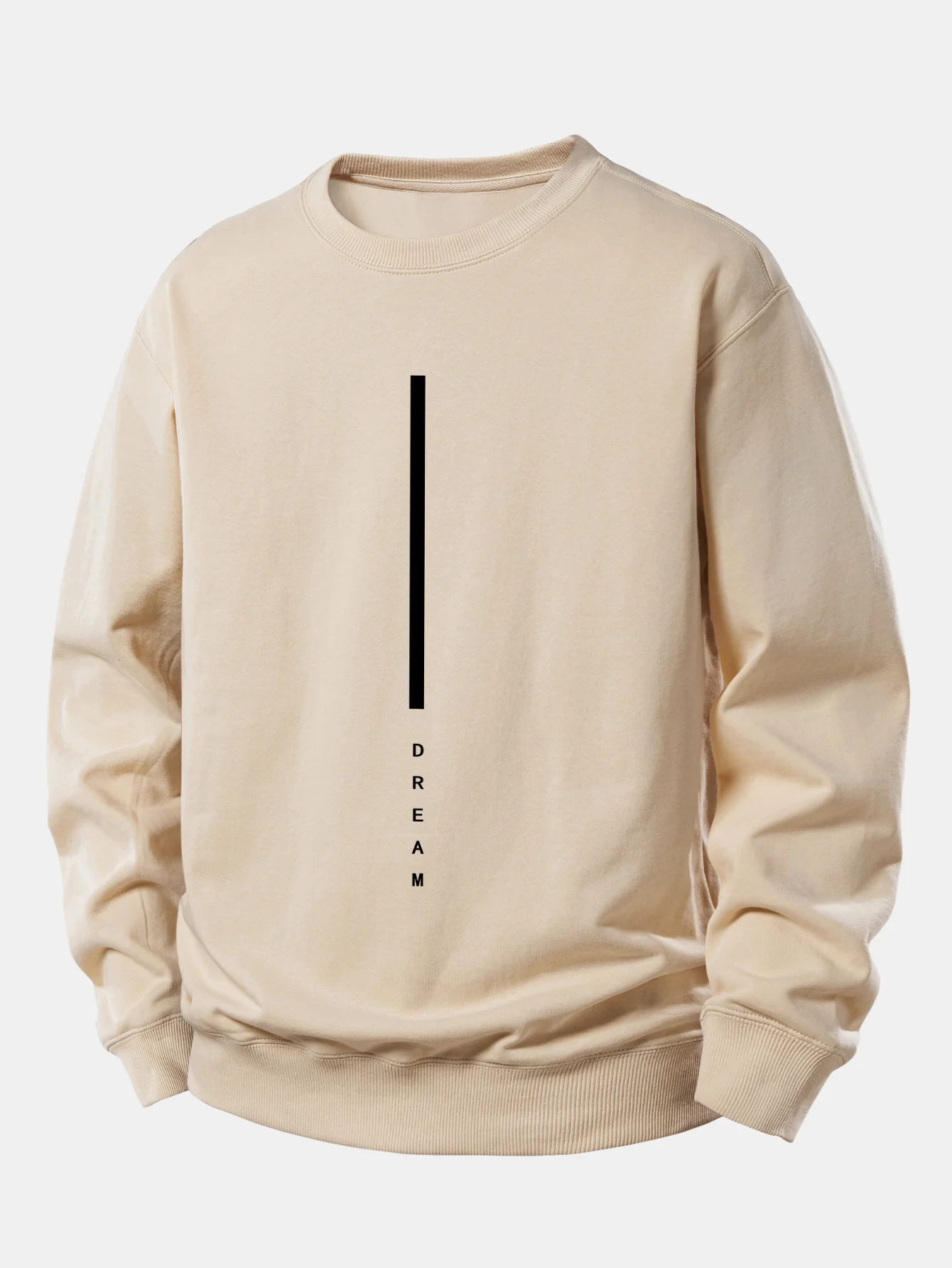 Dream Streifenmuster Relax Fit Sweatshirt - Image 4
