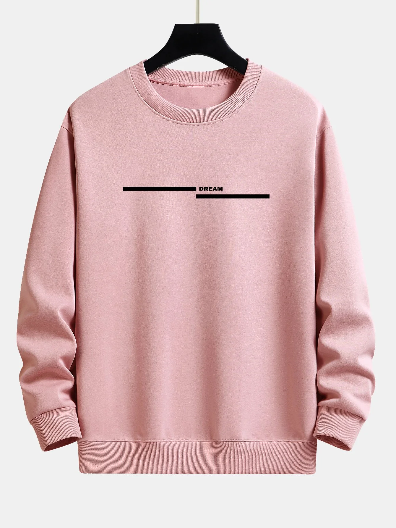 Traum Streifen Druck Relaxed Fit Sweatshirt - Image 3