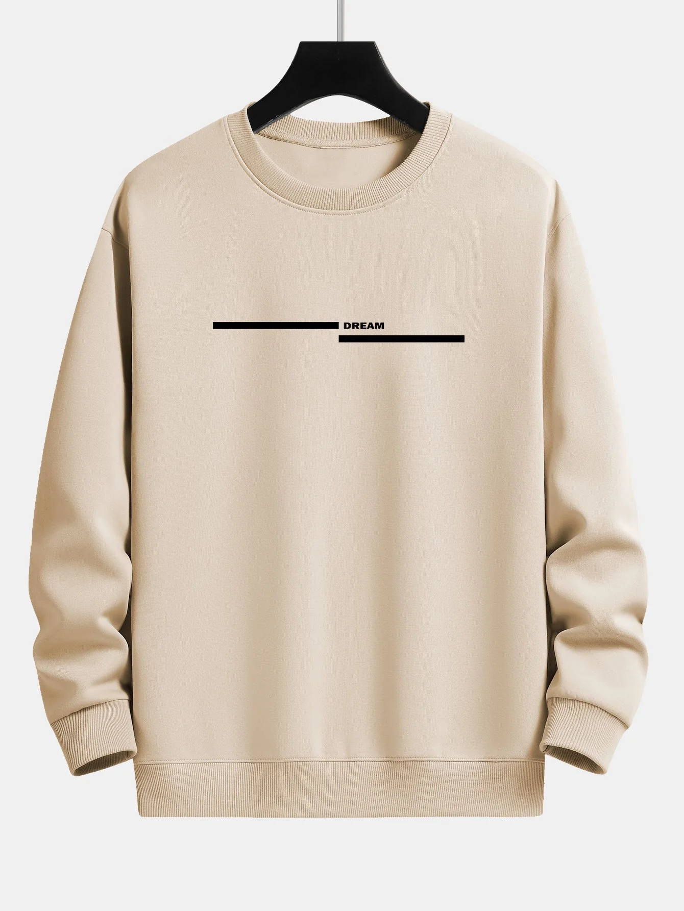 Traum Streifen Druck Relaxed Fit Sweatshirt - Image 5